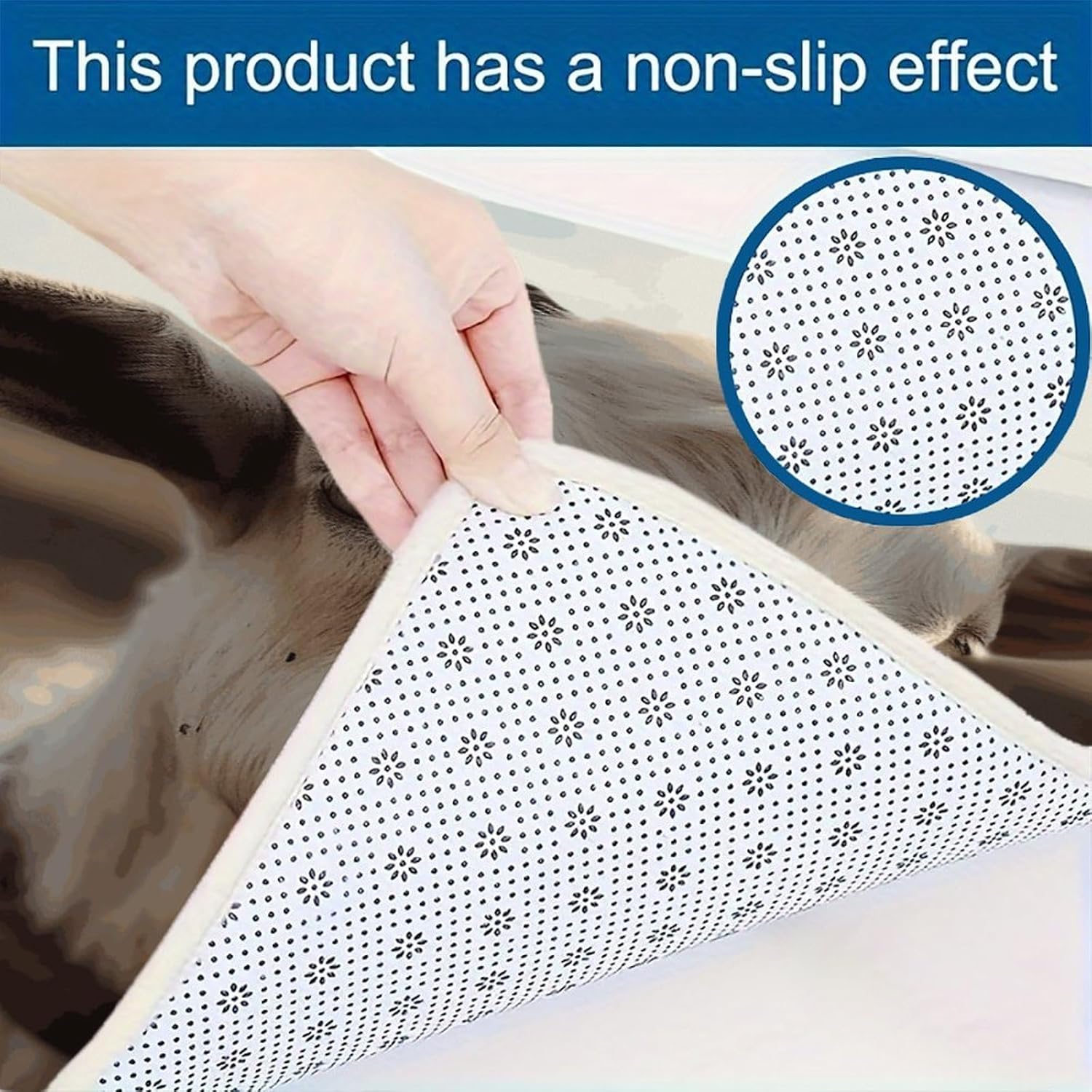 Goat on Hillside Kitchen Mats with 2PCS Non-Slip Washable,Kitchen Rug Heavy Duty Durable, Floor Mats for Kitchen,Office,Sink,Laundry