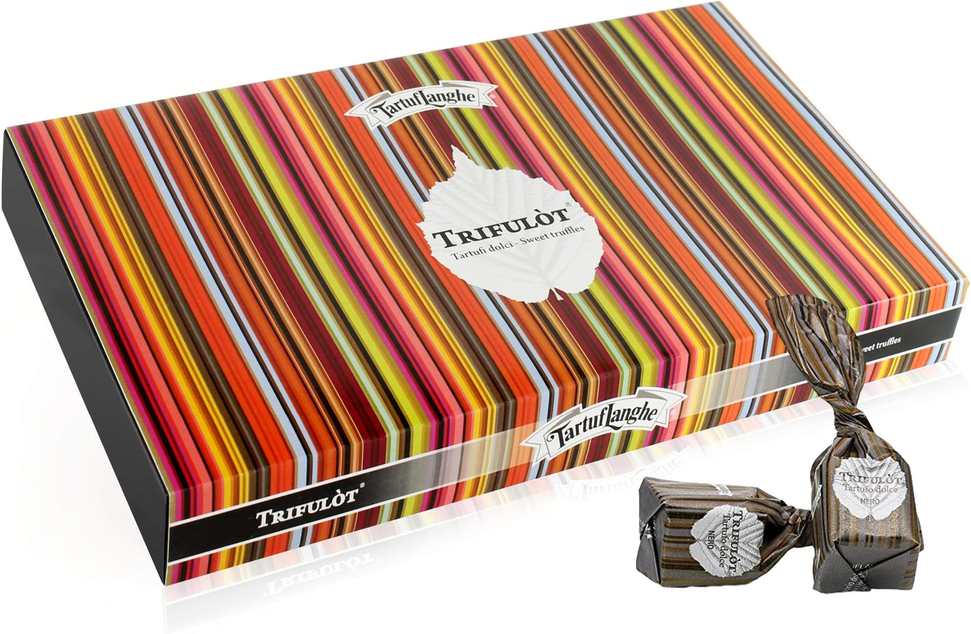 Tartuflanghe - Trifulòt - Sweet Alba Mini Truffles in Gift Box - 224 g Assorted Tastes