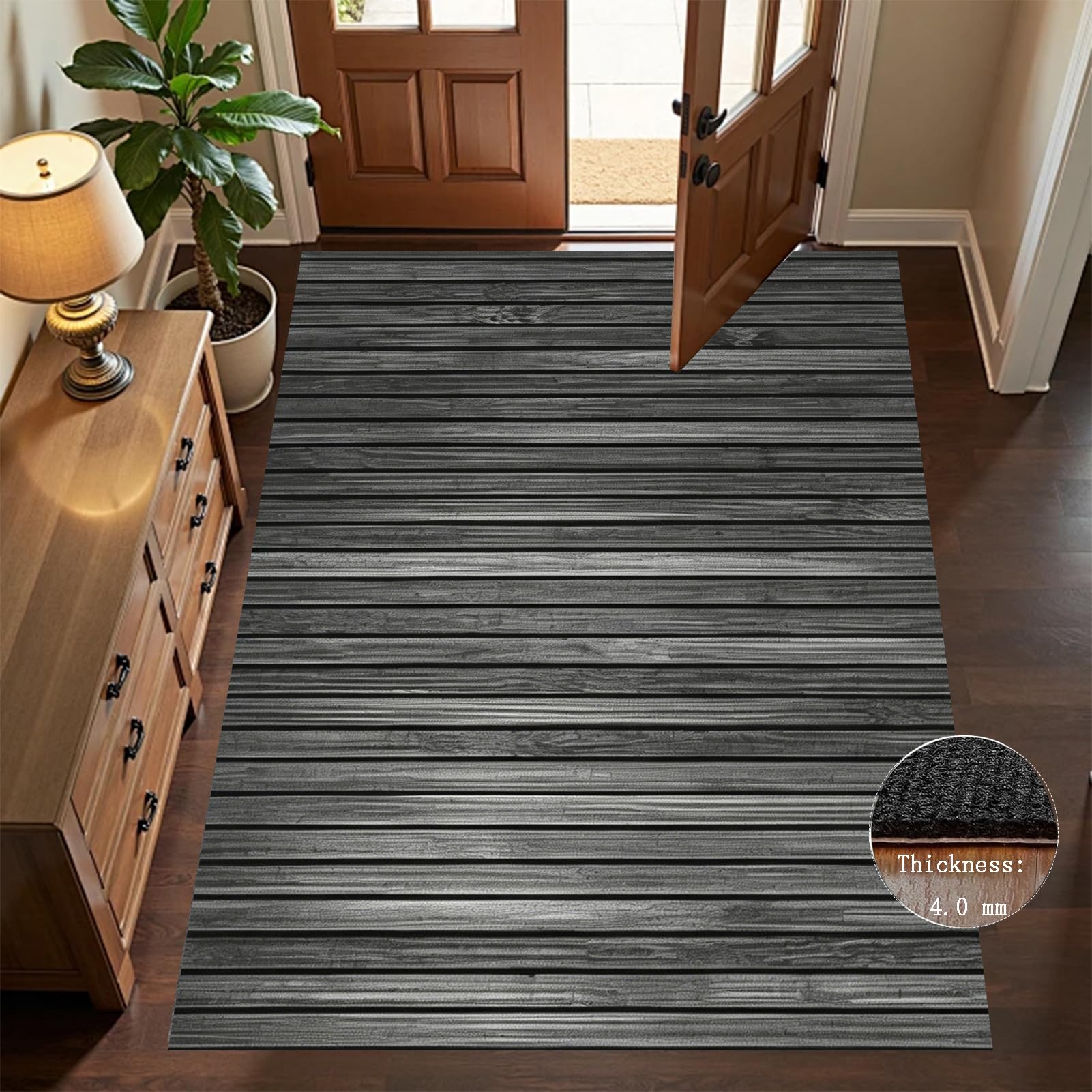 Antidérapant Tapis Gaming Sol, Tapis de Protection du Sol pour Chaise de Bureau, pour Parquet, Carrelage et Sol Dur, Polyester Tapis Protège-Sol 160 x 200 cm