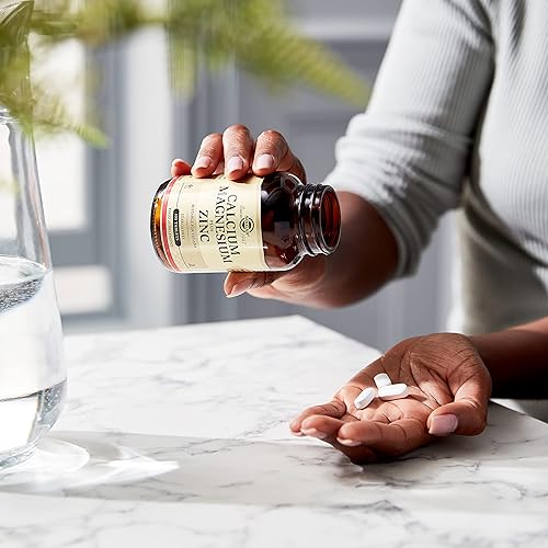 Miniatura 6 de Solgar Calcio y magnesio Plus zinc 250 comprimidos promueve huesos y dientes saludables apoya la función nerviosa y muscular sin OMG vegano sin