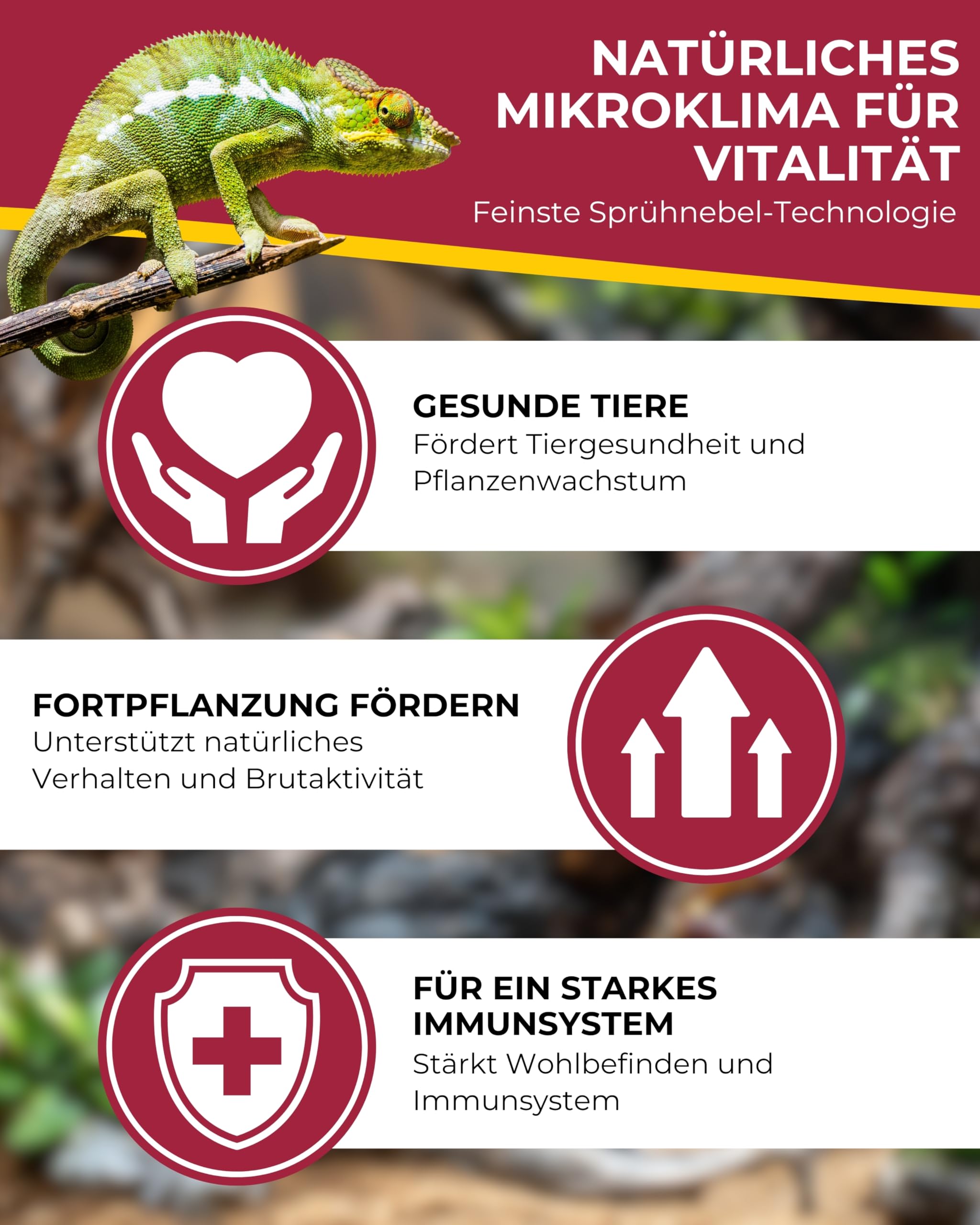 HOBBY Terraristik Easy Rain I automatische Beregnungsanlage für Terrarien I regelbares Beregnungssystem für Reptilien, Amphibien und Pflanzenhabitate I effizientes Befeuchtungssystem mit 9L Wassertank