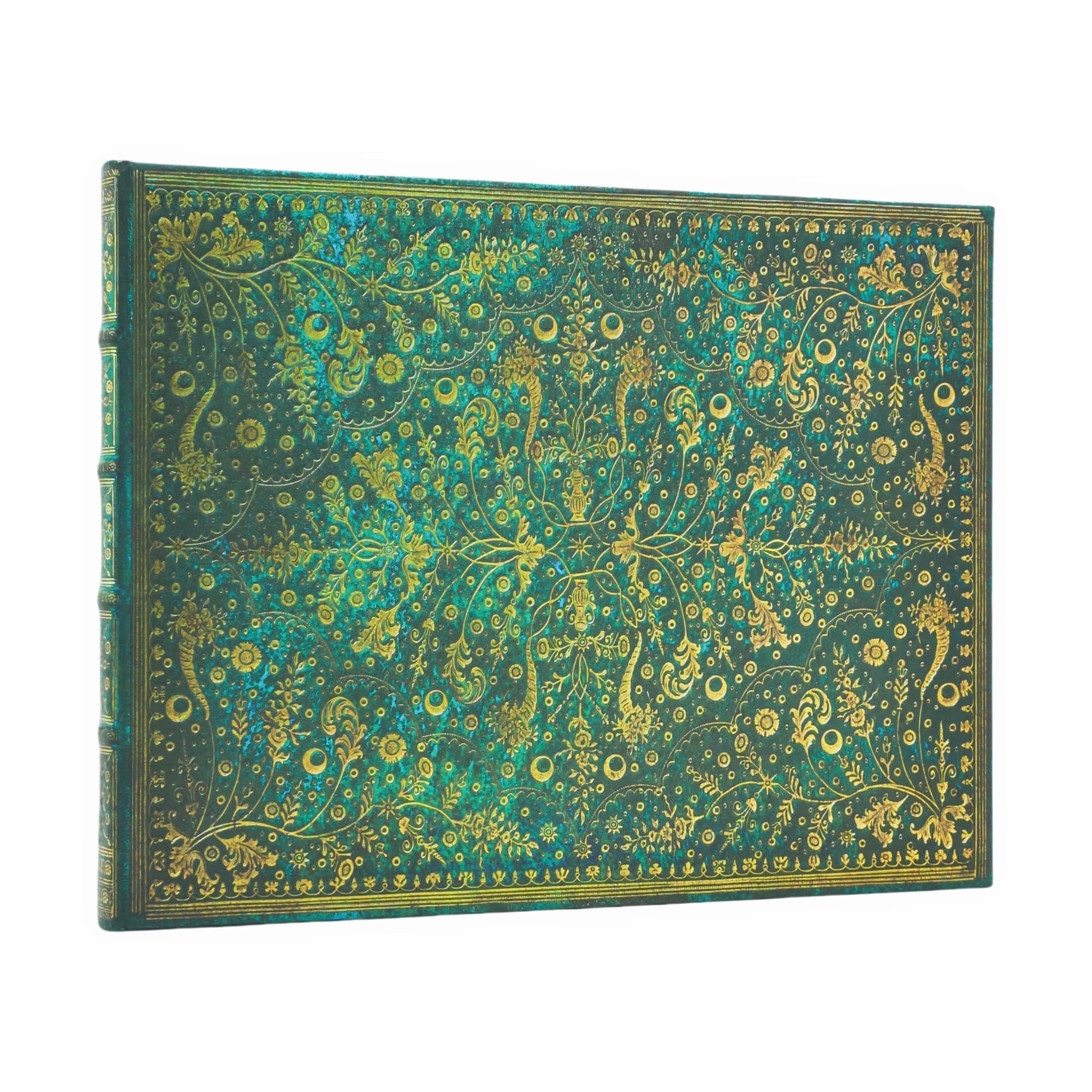 Livre d'or Paperblanks Fleur d'Émeraude Ligné 144p.