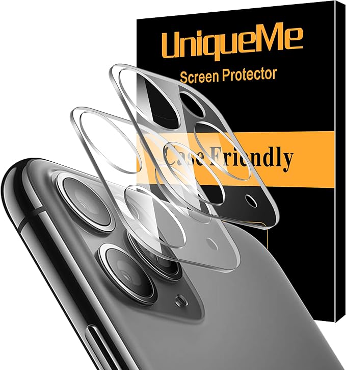 [ 2 Pack] UniqueMe Camera Lens Protector Compatible with