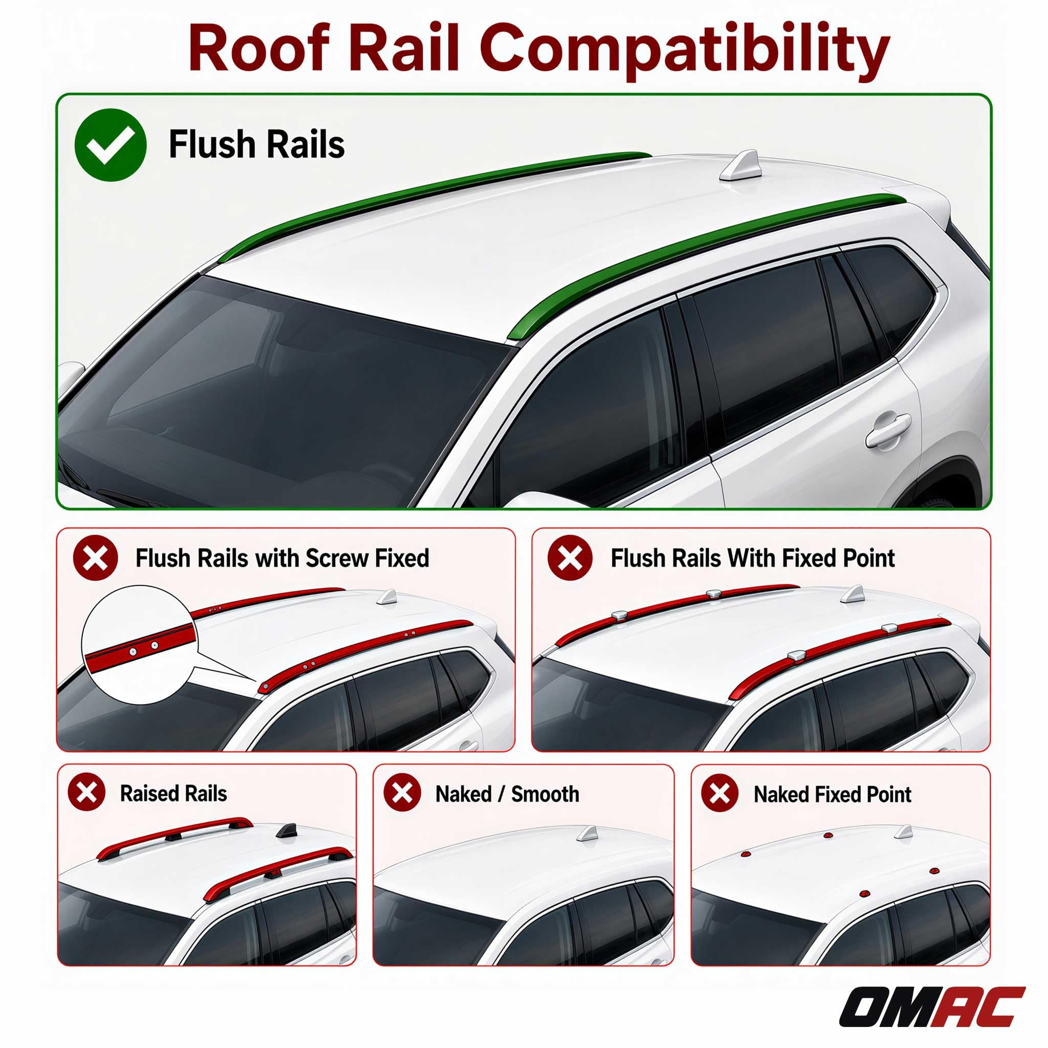 OMAC Dachtrager Quertrager Fur Toyota Highlander IV 2020-2026 – City Crash Probado – ISO Pas 11154