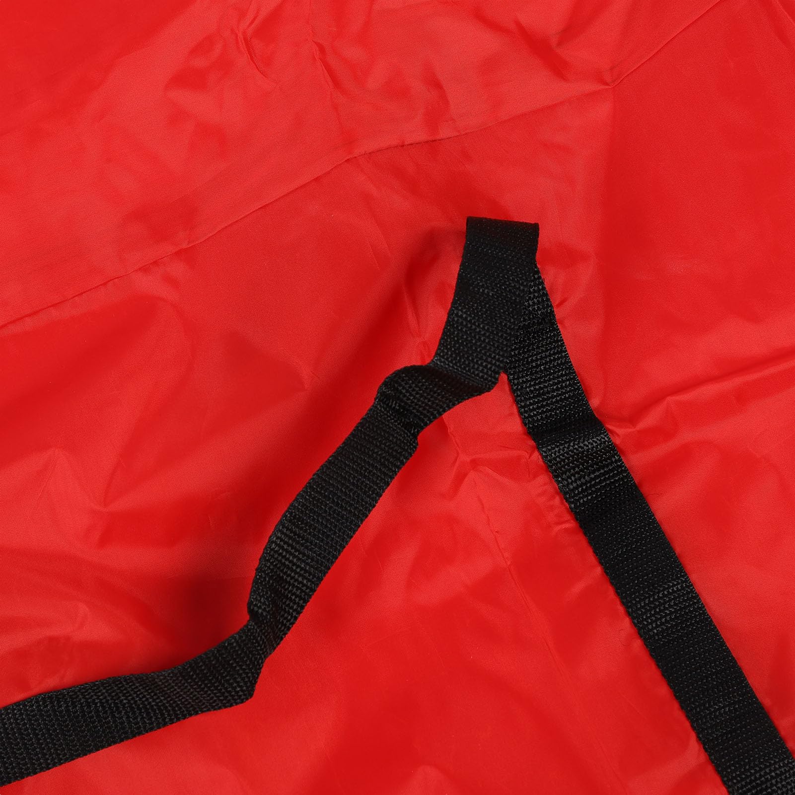 Scatola portaoggetti per albero di Natale Borsa portaoggetti per albero di Natale Borsa portaoggetti per albero artificiale Scatola portaoggetti per ornamento contenitore natalizio (Rossa)