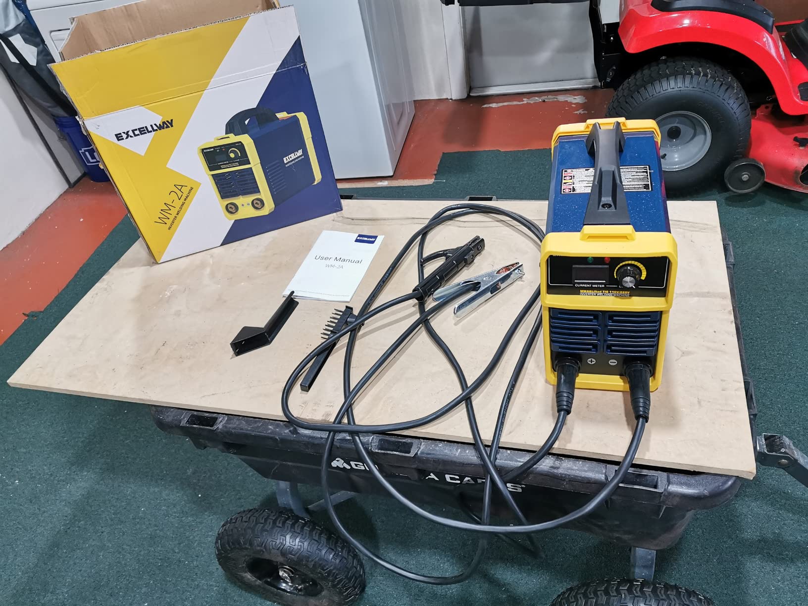 23/mo Finance EXCELLWAY Stick Welder, 200A TIG Welder,110V/220V IGBT