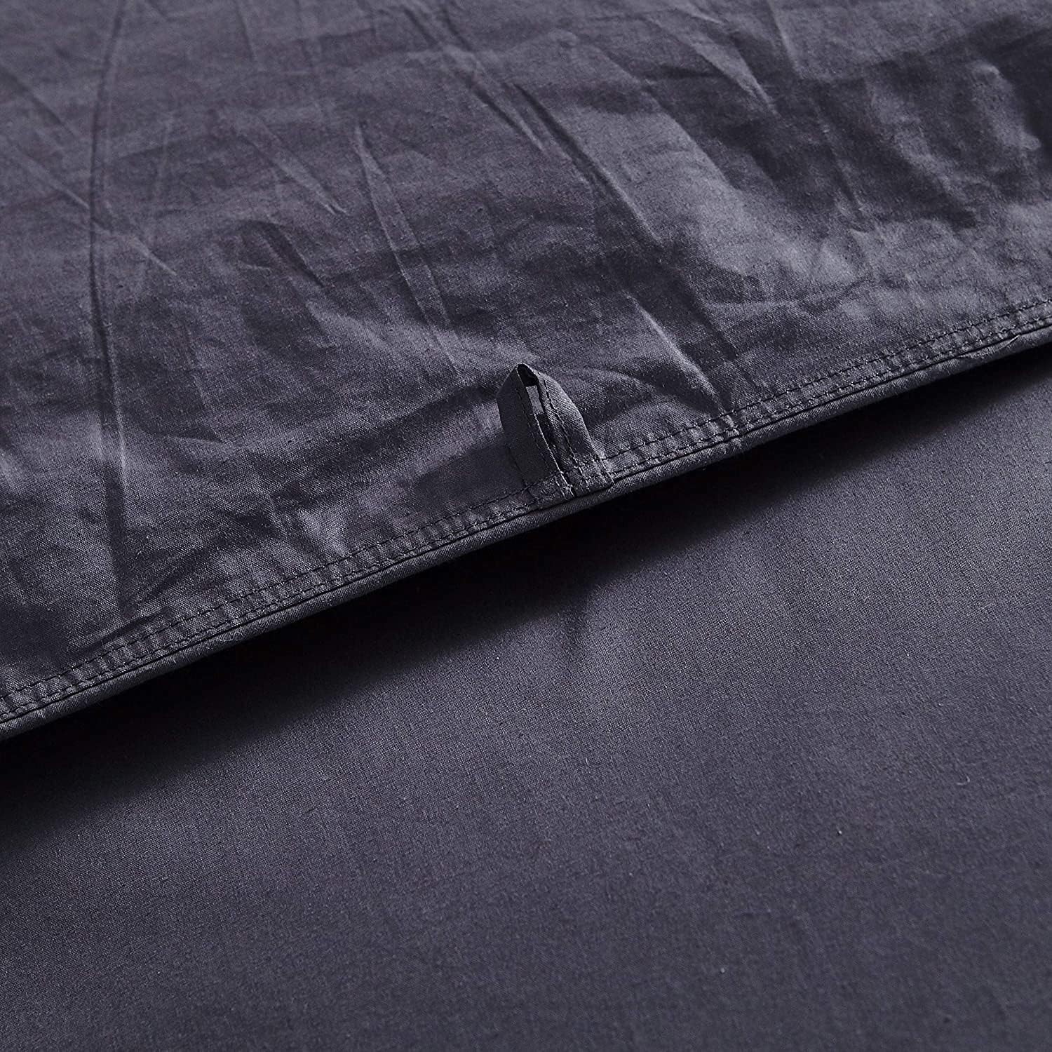 Luxurious All-Season Goose Down Feather Comforter Duvet Oversize 108 x 98 inches, Gray, Baffle Box, 1200 Thread Count 100% Egyptian Cotton Cover, 750+ Fill Power (California King/Palatial King)