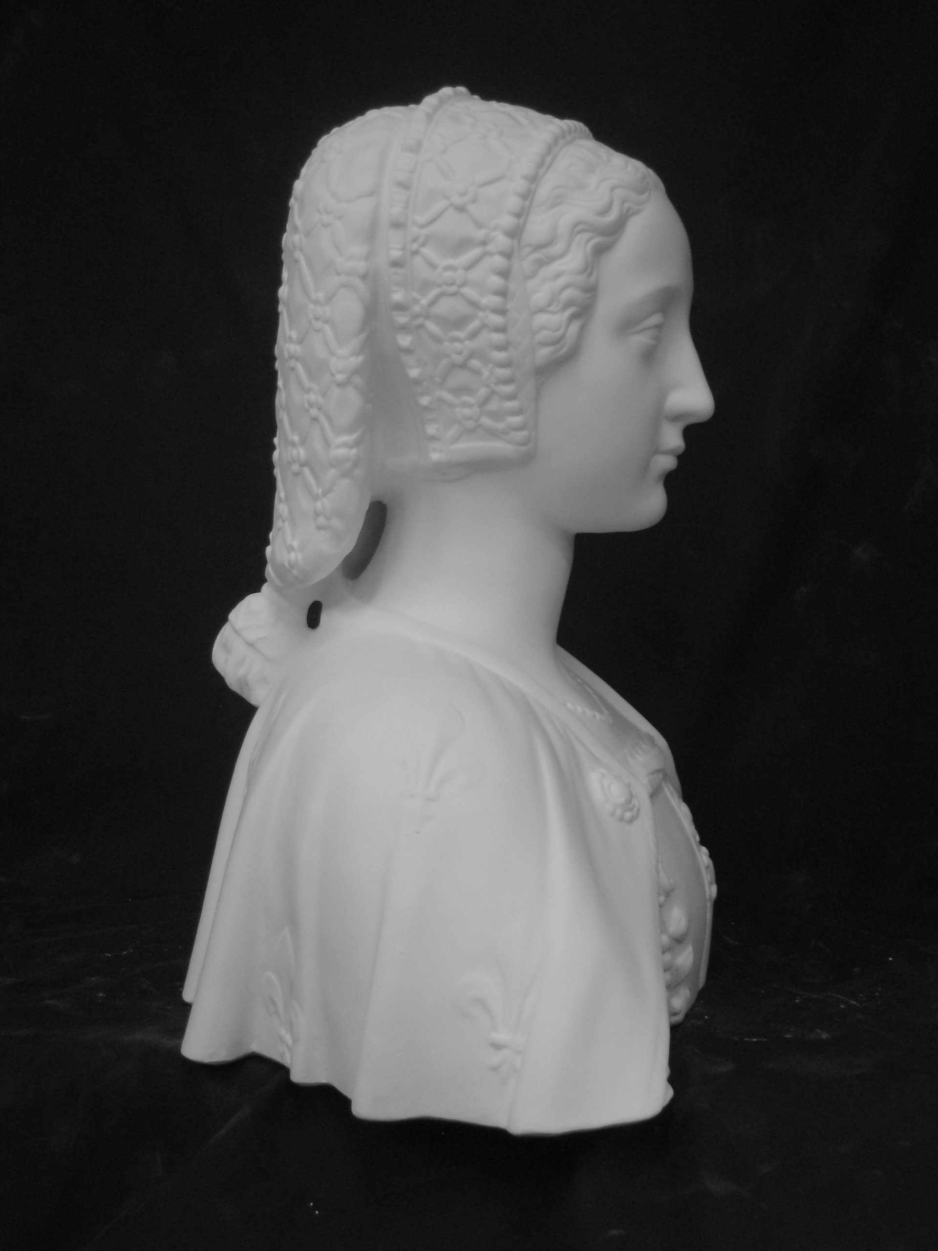 Amazon.co.jp: 石膏像 K－156 貴婦人胸像（シャルロット・ドゥ