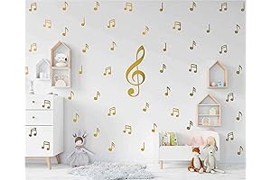 Mesmerizing Music Note Wall Decals: Enhance Your Space with Symphony and Style