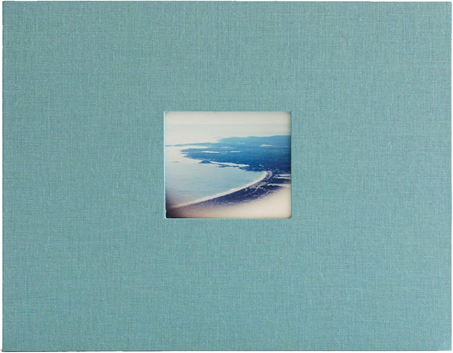 Kolo Newport 8.5" x 11" Refillable Scrapbook, Ideal for Wedding Albums and Baby Books, Ocean