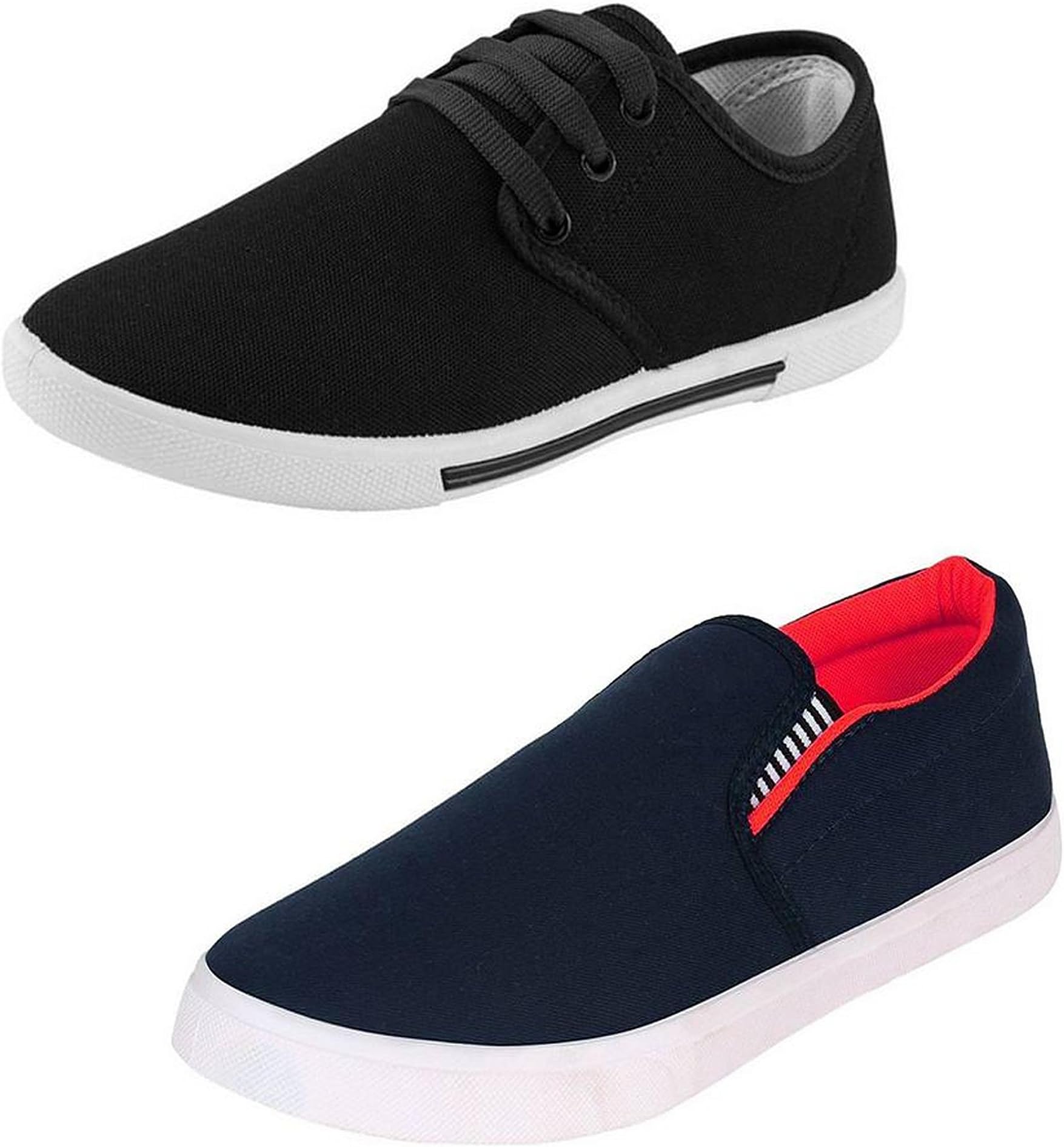 Men's Loafer & Sneaker (Set of 2 Pairs)