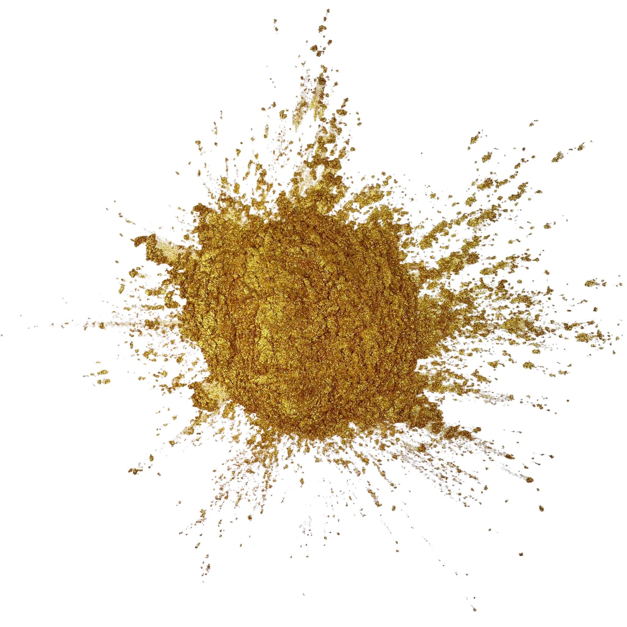 Pigment en poudre d'or brillant pour éliminer l'effet terne de vos moulages