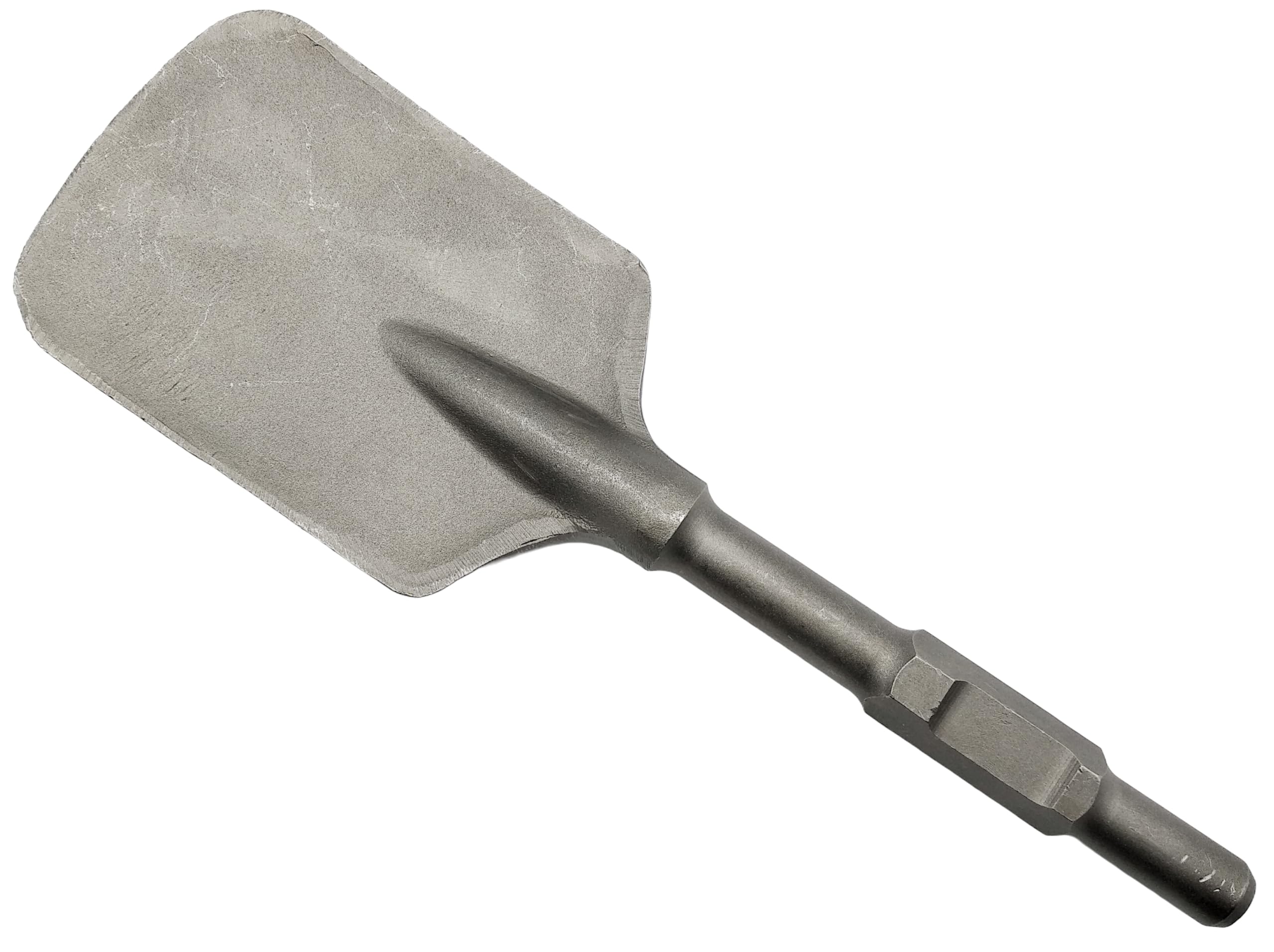 Scalpello massiccio da 400 mm, SDS a 6 angoli, HEX, 30 mm, scalpello piatto o pala per martello demolitore (pala)