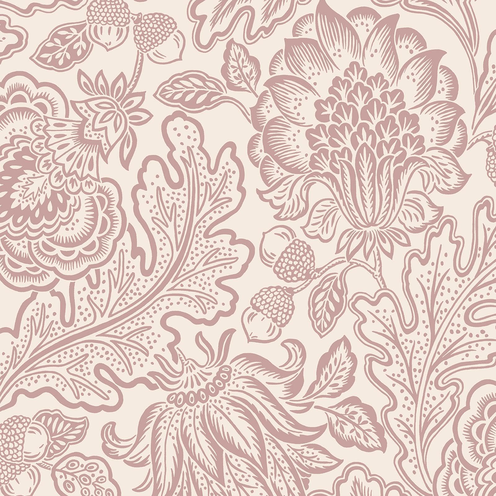 Belgravia Fernhurst Pink Floral Trail Wallpaper 1113 from B&Q