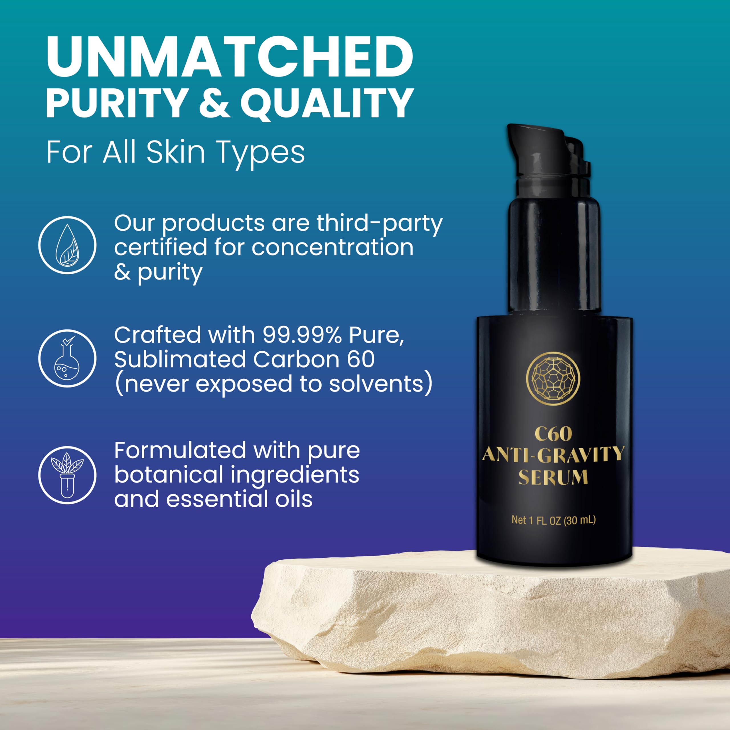 美容液 C60 ANTI-GRAVITY SERUM 30mL Amazon.com : C60 Power Anti 