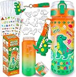 Decorate Your Own Water Bottle Craft Kit for Girls 5-12 Years Old - Unicorn Toys, Arts and Crafts Gift ideas for kids Birthday, Christmas