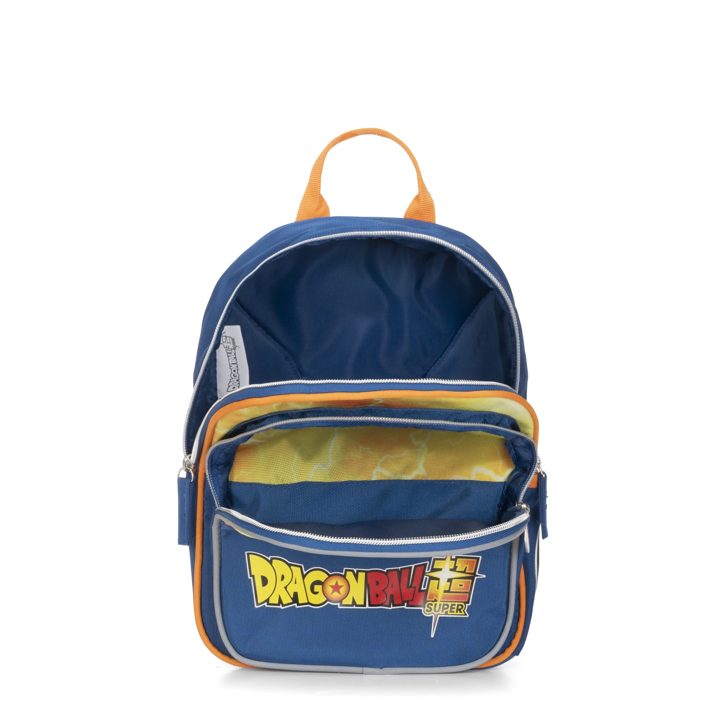 Dragon Ball - Mini Zaino, Mini Zaino Unisex - Bambini y ragazzi, Blu/Giallo, Taglia unica -