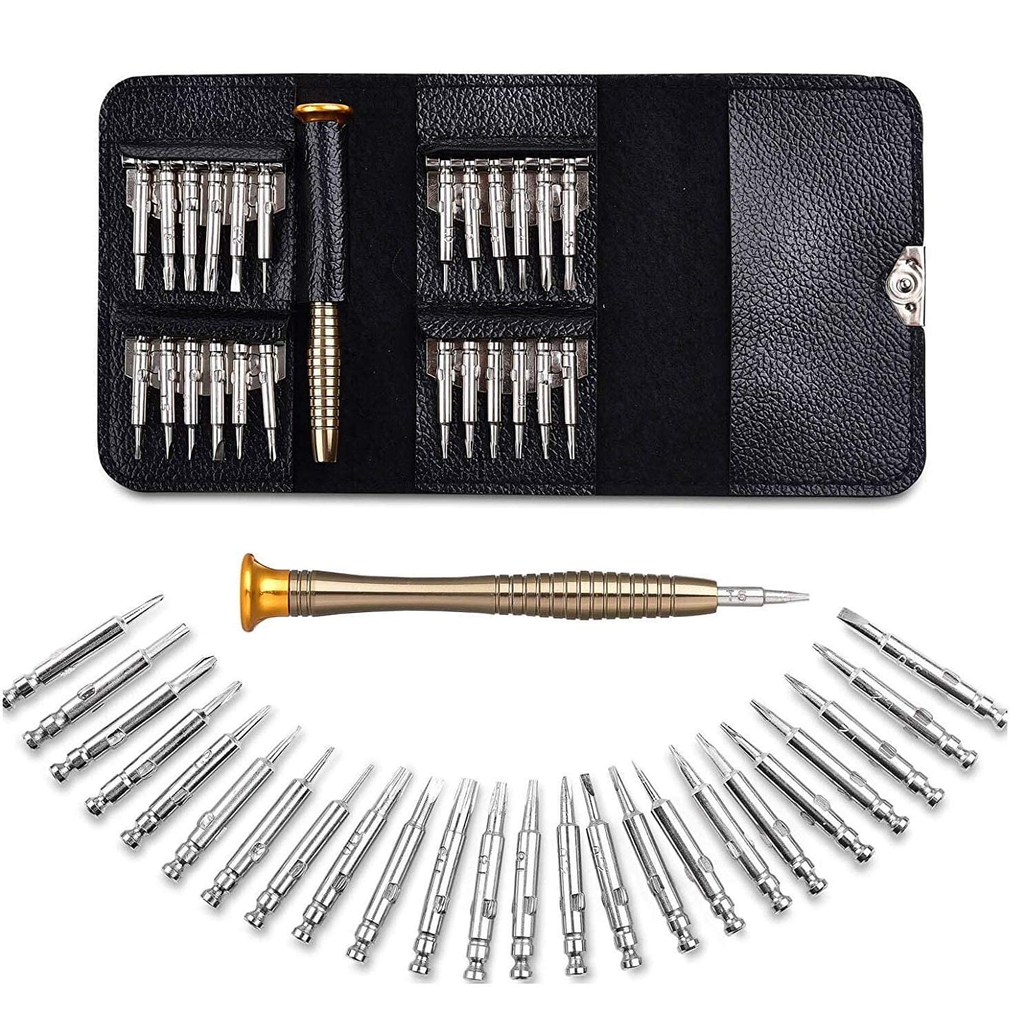 PENS 25 in 1 Precision Screwdriver Set Multi Pocket Repair Tool Kit for Mobiles and Laptops (B09NSTKLGC) Amazon Price History, Amazon Price Tracker