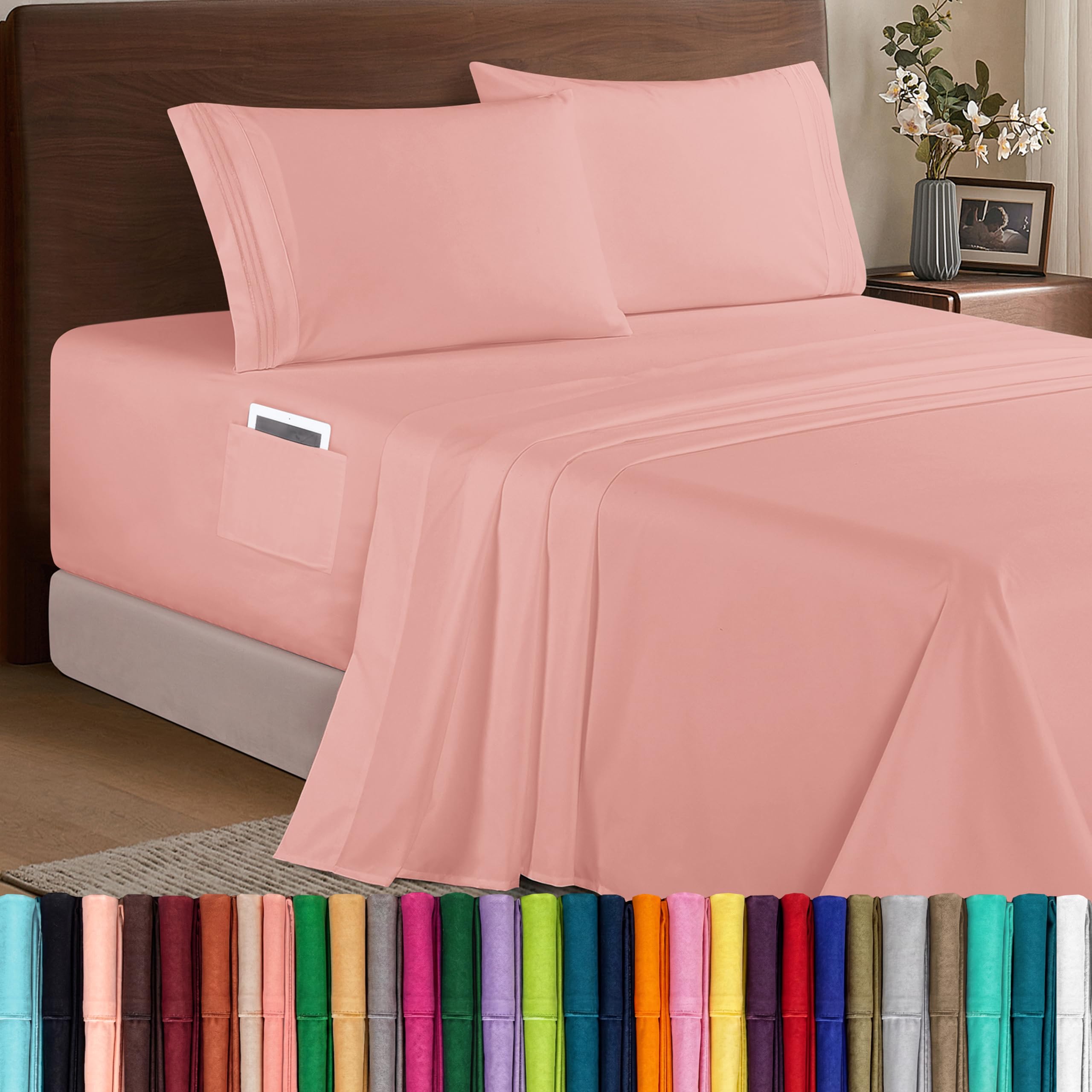 Elegant Comfort Luxury 4-Piece Sheet Set