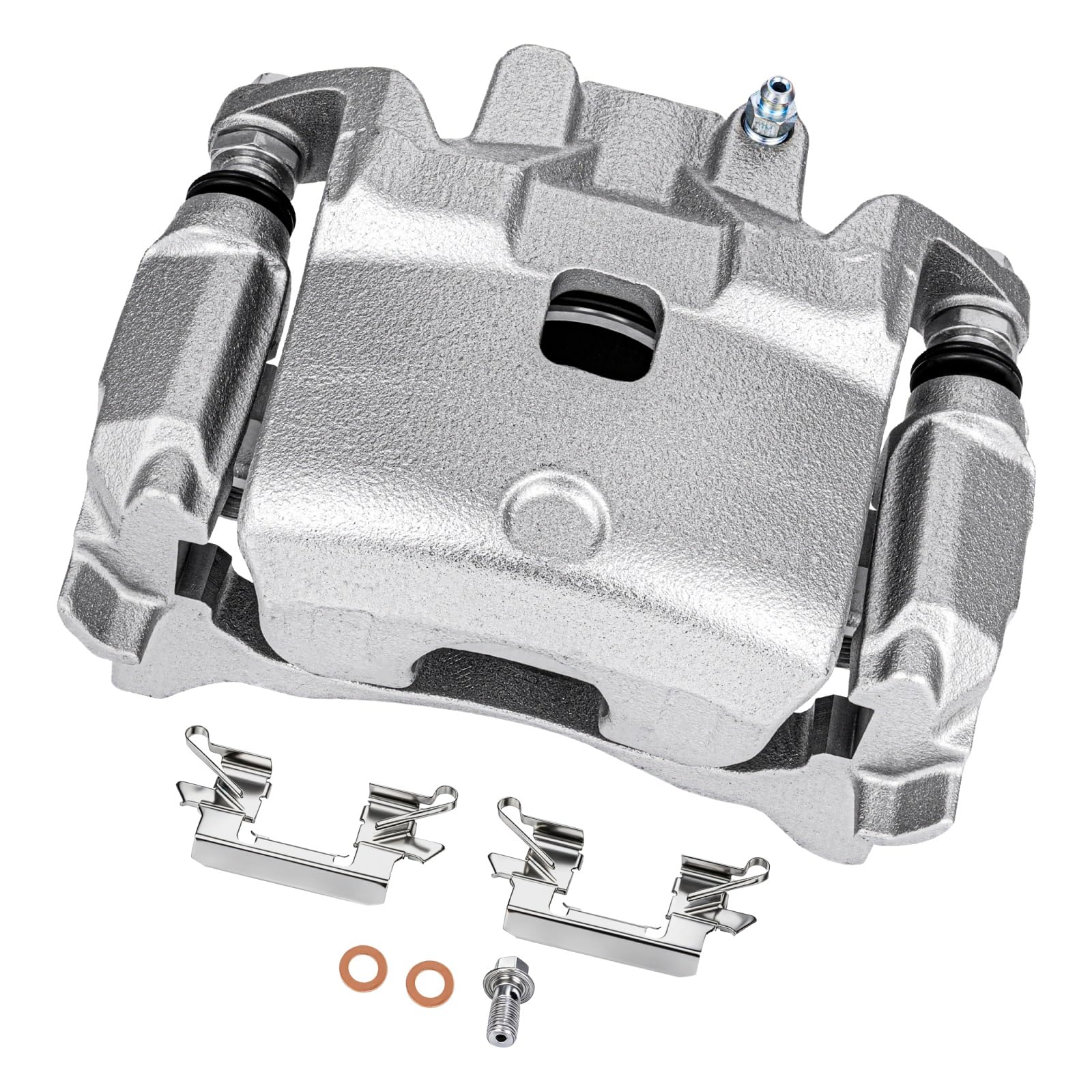 cciyu Front Left Disc Brake Caliper Assembly with Bracket 19B7102