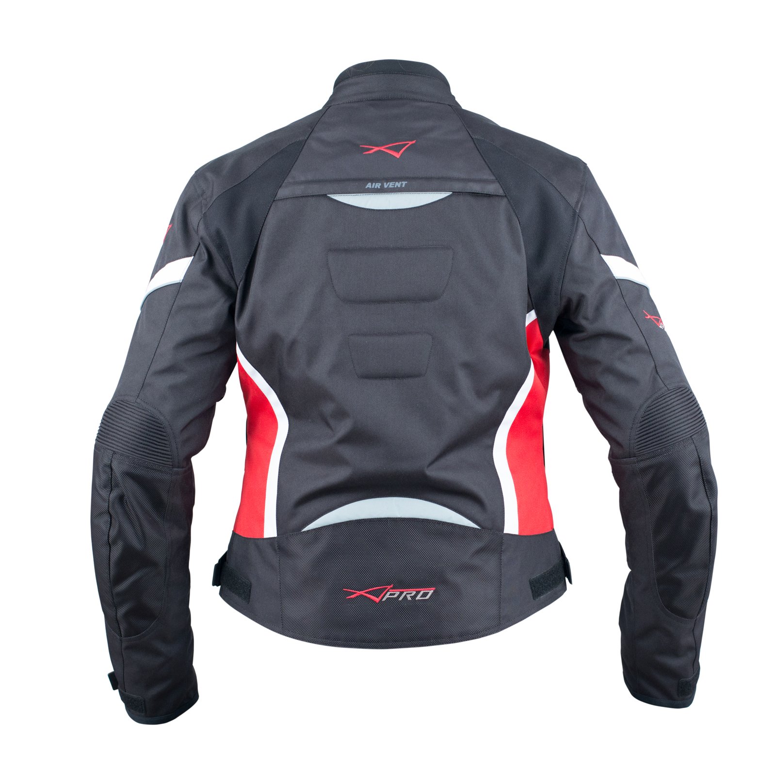 A-pro Mujer Chaqueta Moto Deporte Transpirable Viaggio Impermeable Rojo S