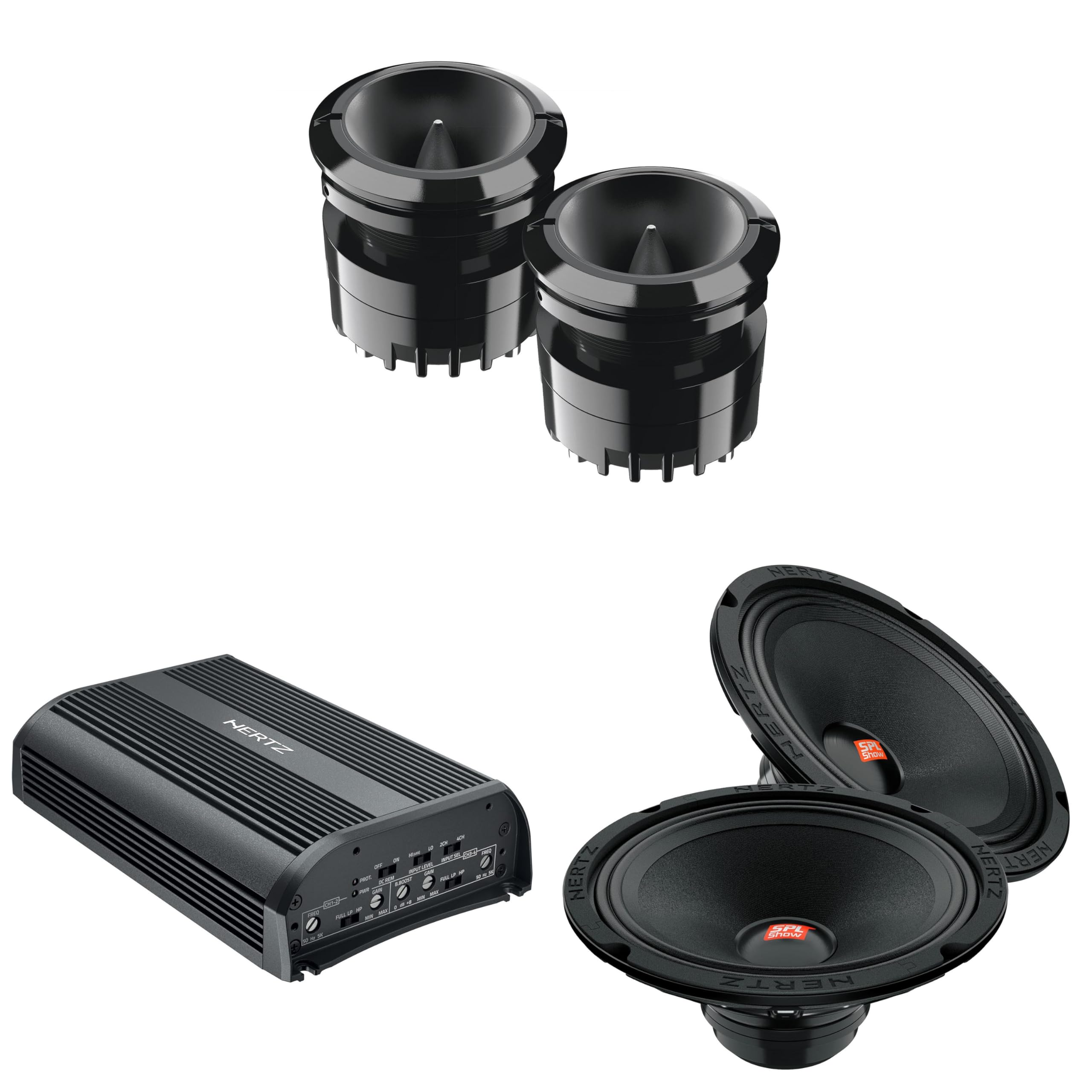 Amazon.com: HERTZ SP 4.900 D-Class 4 Channel Amplifier with 1 Pair