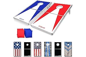Offical Baggo Set: 4 x 2 Feet Regulation Size Cornhole Game
