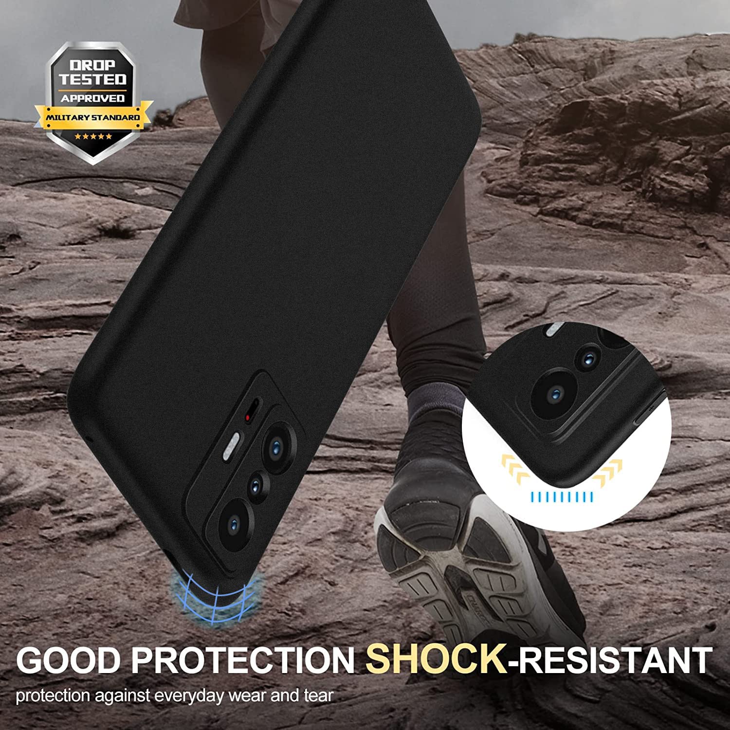 Acquista Custodia per telefono di lusso per Xiaomi 13 Pro Custodia rigida opaca ultra sottile per Xiaomi Mi 13 13Pro Custodia protettiva antiurto per paraurti in Italia a partire da 15