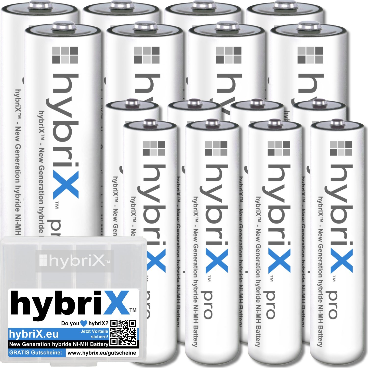 Kraftmax hybrix Pro, Pilas AAA