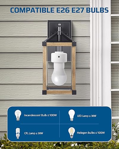 Miniatura 7 de DEWENWILS Toma de sensor de luz, enchufes de bombilla del atardecer al amanecer con temporizador, rotación de sensor de 360, adaptador de enchufe de