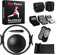 Vista 1 de Pilates Kit with Weights, Pilates Kit with Ankle Wrist Weights, Pilates Set, at Home Pilates Kit, Pilates Sets for Women, Pilates Essential kit