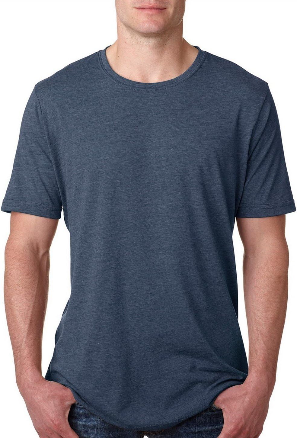Next Level 6200 Mens Crew Tee Stonewashed Denim XX-Large - Image 2
