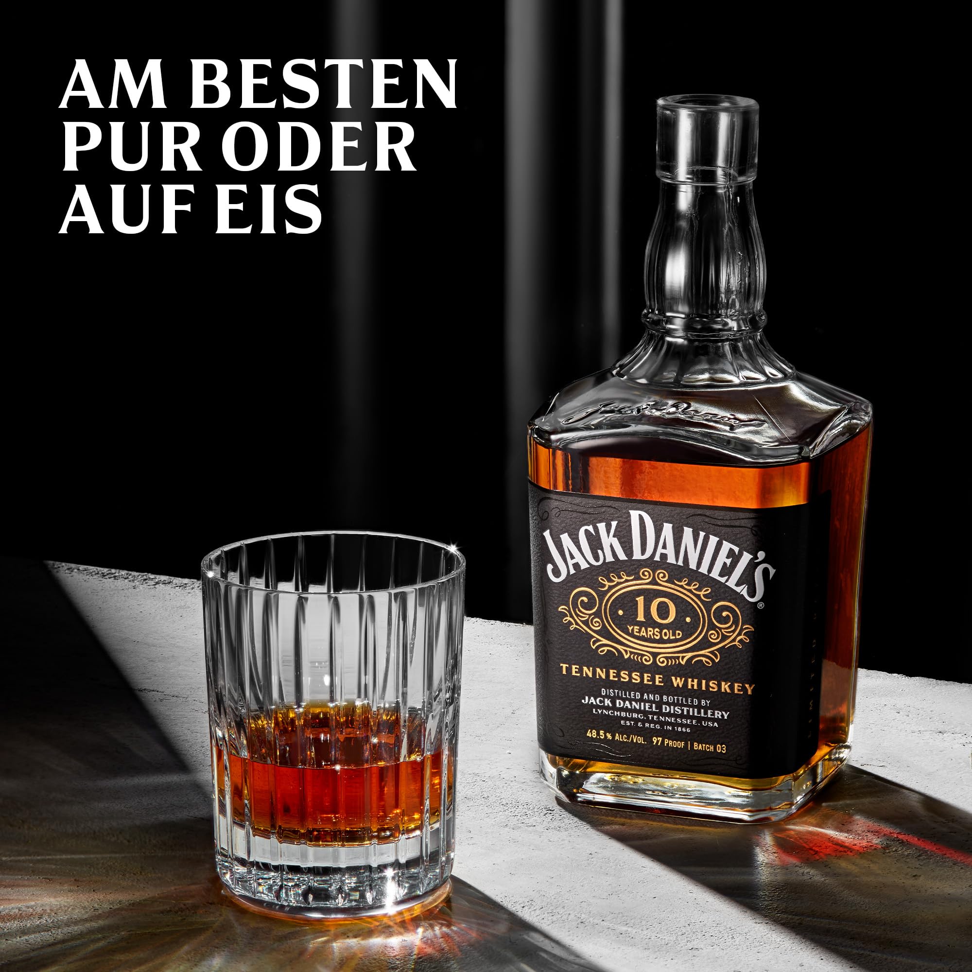 Jack Daniel's 10 Years Old Tennessee Whiskey Batch 4 700mL 48,5