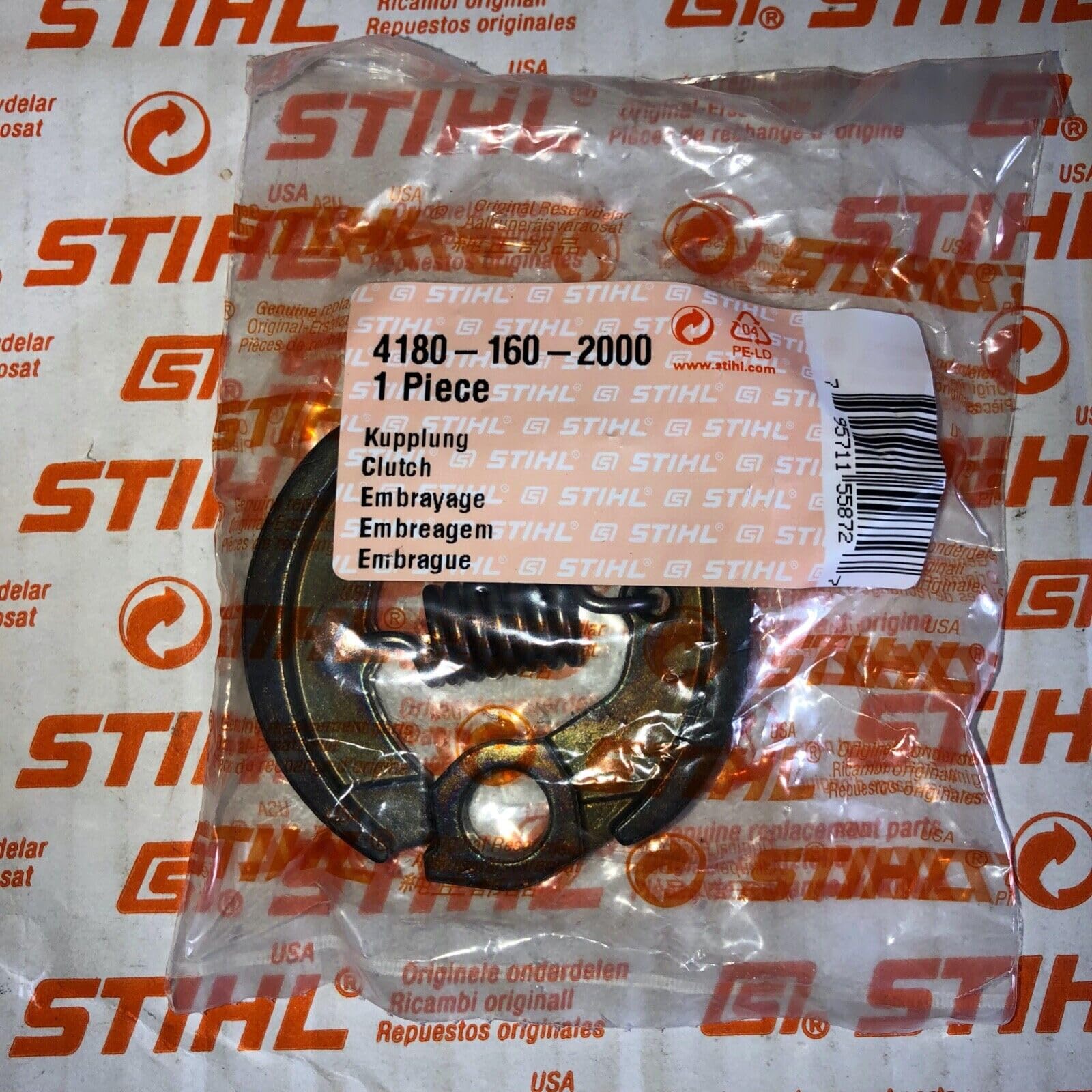 Replacement for Stihl Clutch 4180 160 2000 FS90r fc90 fc91 fc110 fc111 fs94 fs94r km94r OEM