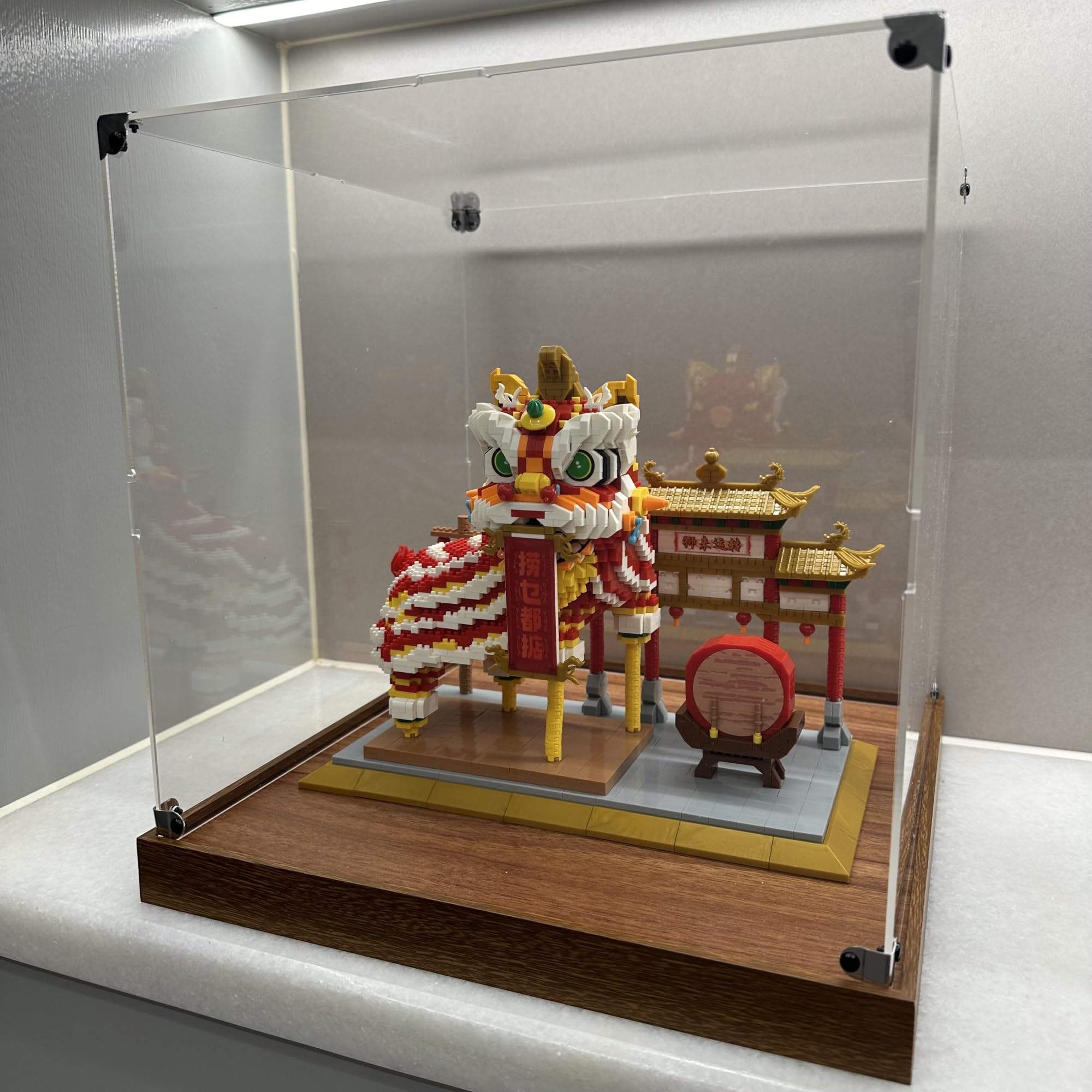 Custom Size Clear Acrylic Display Case, Dustproof Showcase