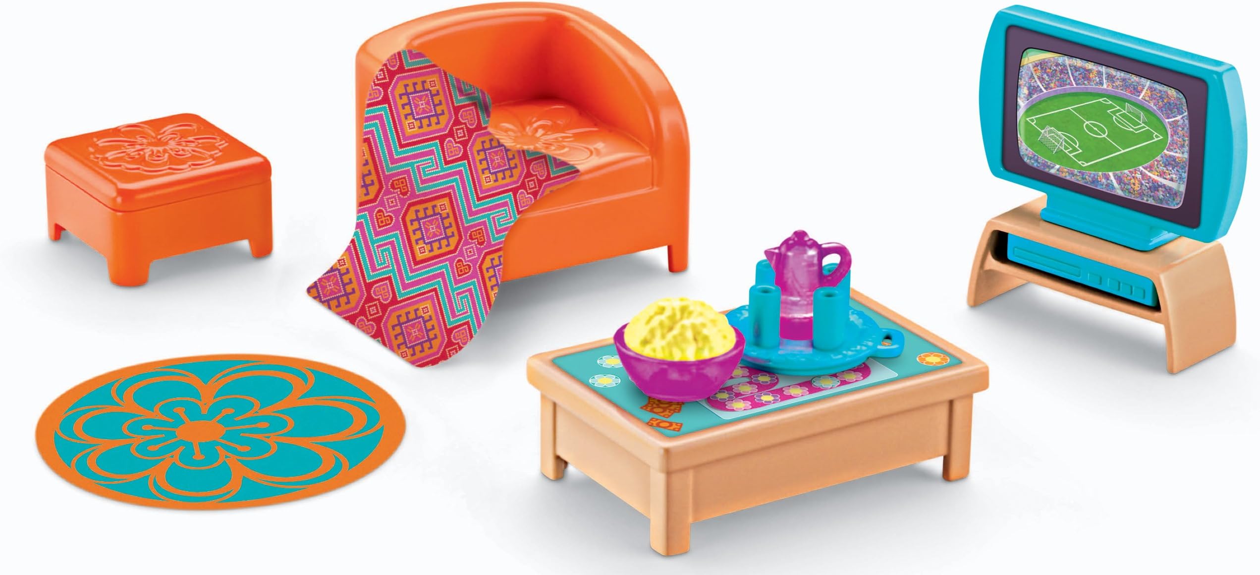 Fisher-Price Dora The Explorer Playtime Together Dora and Me Dollhouse Basic Living Room