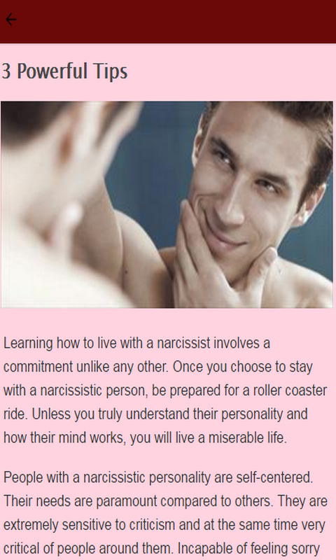 How To Live With A Narcissist - App on Amazon Appstore