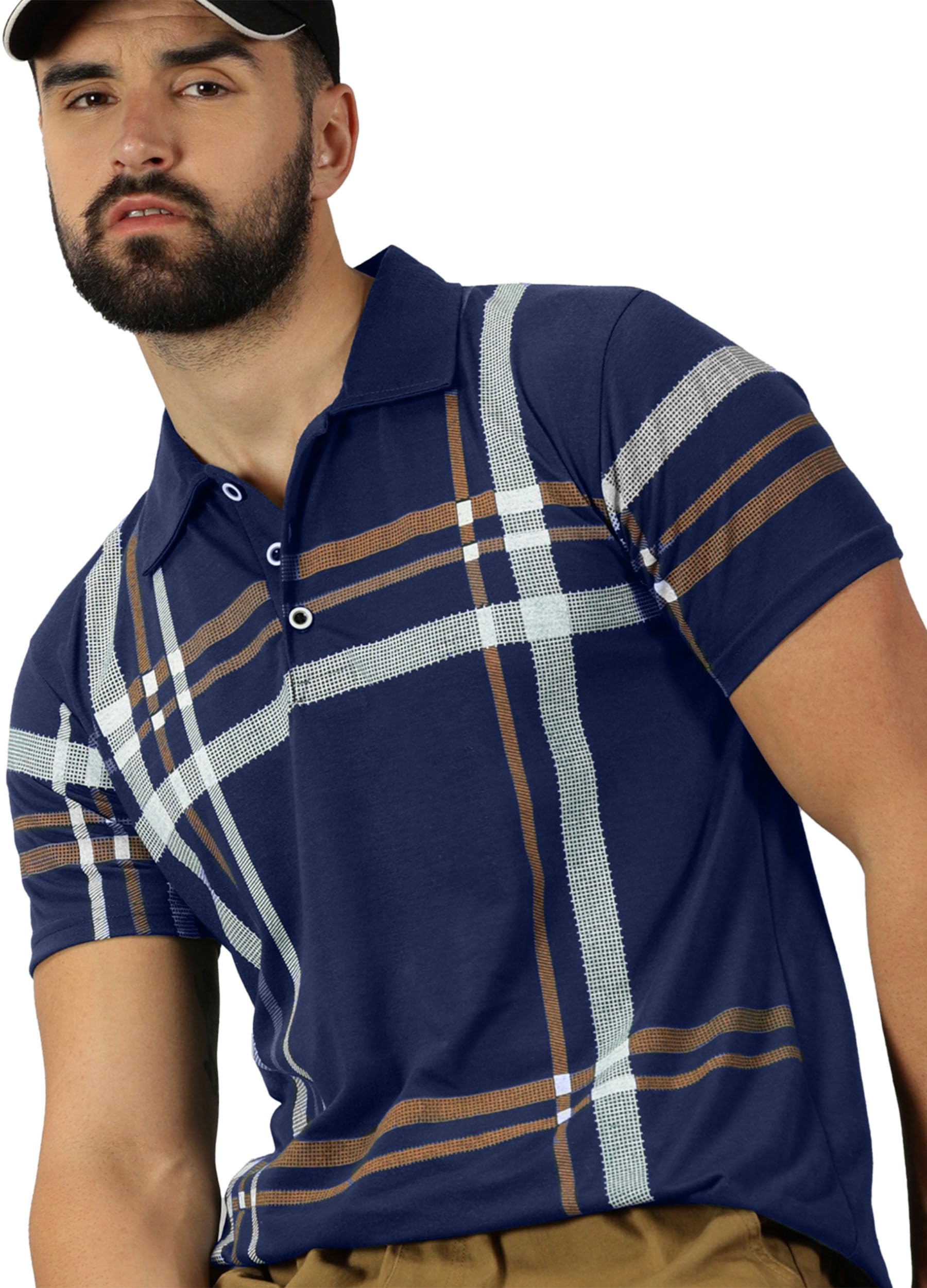 ausk Men tshirt || Polo Regular Fit T-Shirt for Mens || Half Sleeve Regular Fit T Shirt for Men-picture-15