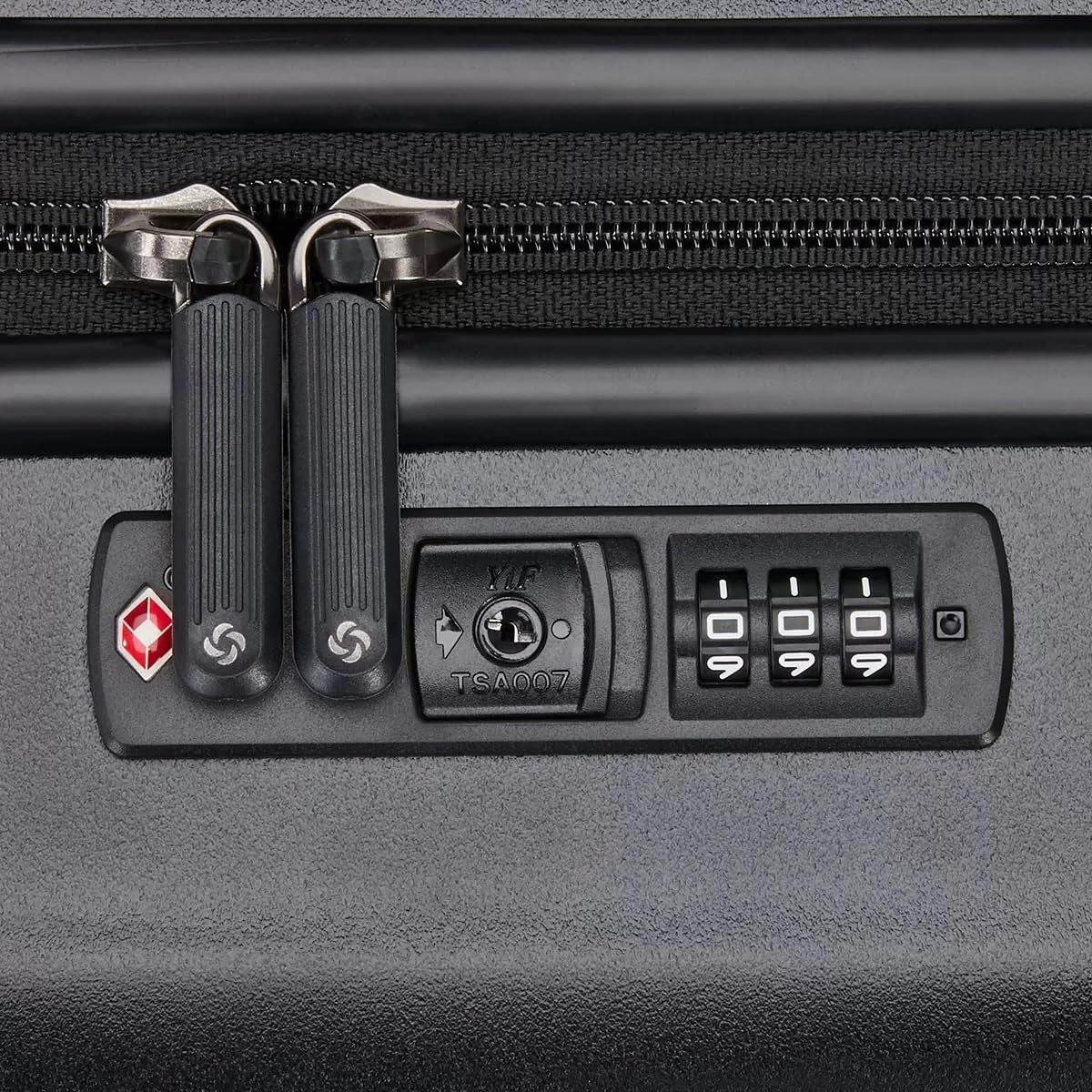 Samsonite Element - Set di valigie rigide, 2 pezzi, colore: Nero
