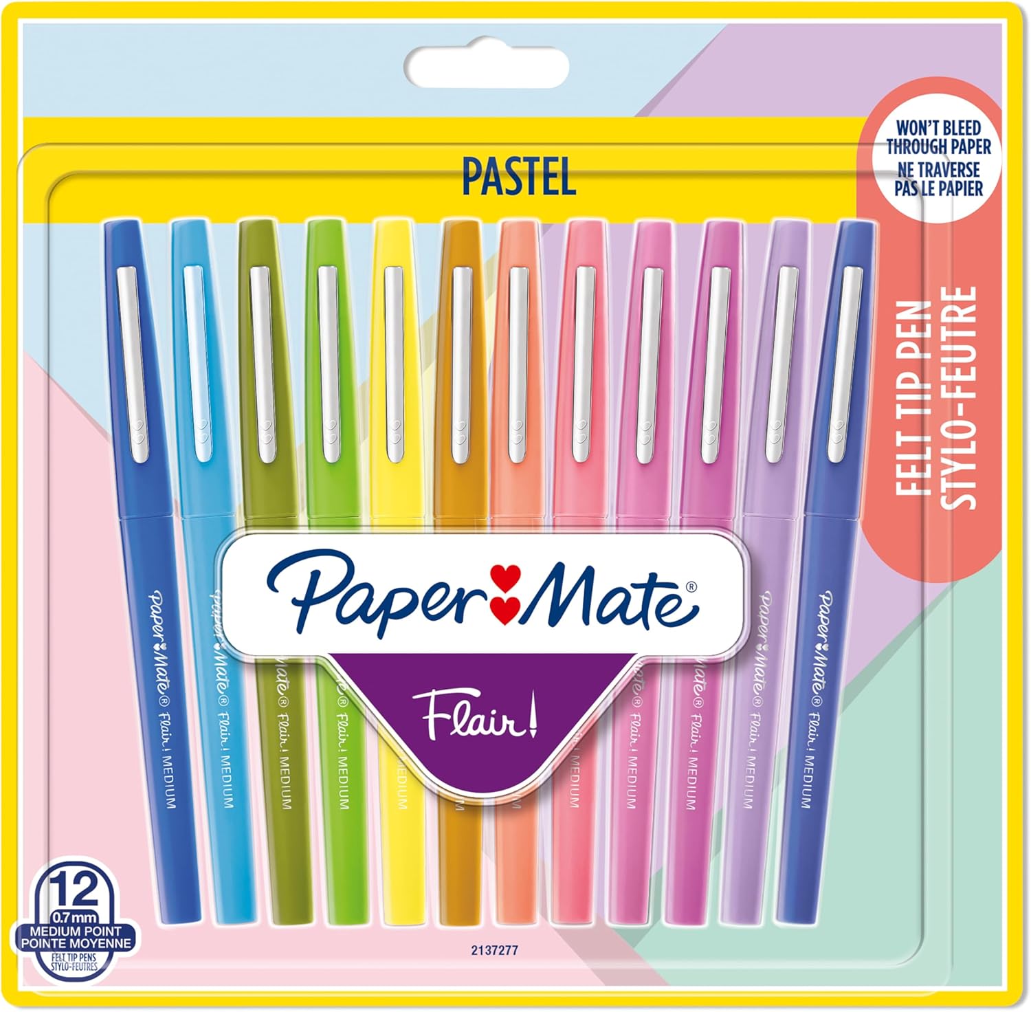 Newell Brands Paper Mate - Pastel Flair Felt Tip Pens (2137277)
