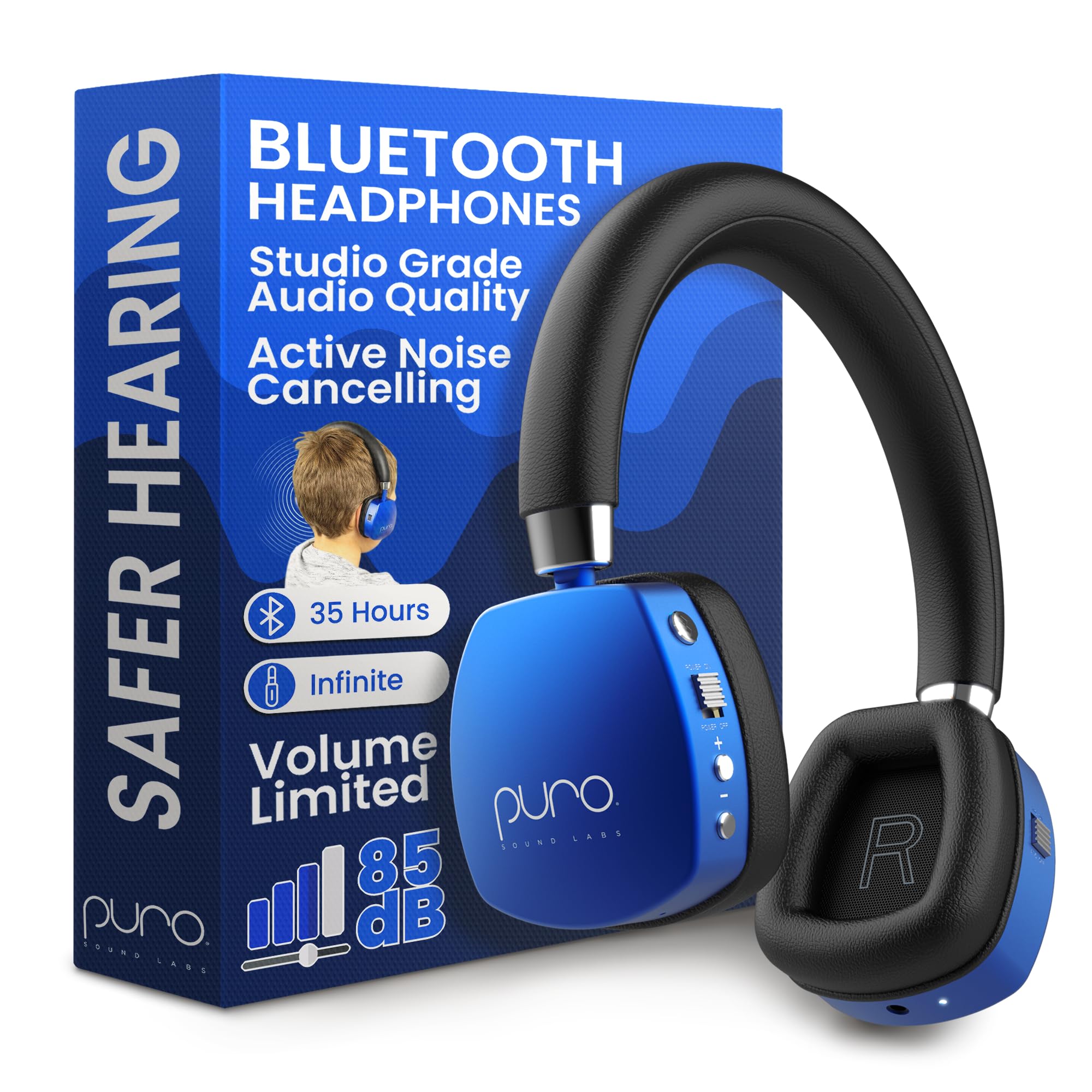 ヘッドホン PURO KIDS WIRELESS HEADPHONES Amazon.com: Puro Sound Labs BT2200 Plus Kids Bluetooth