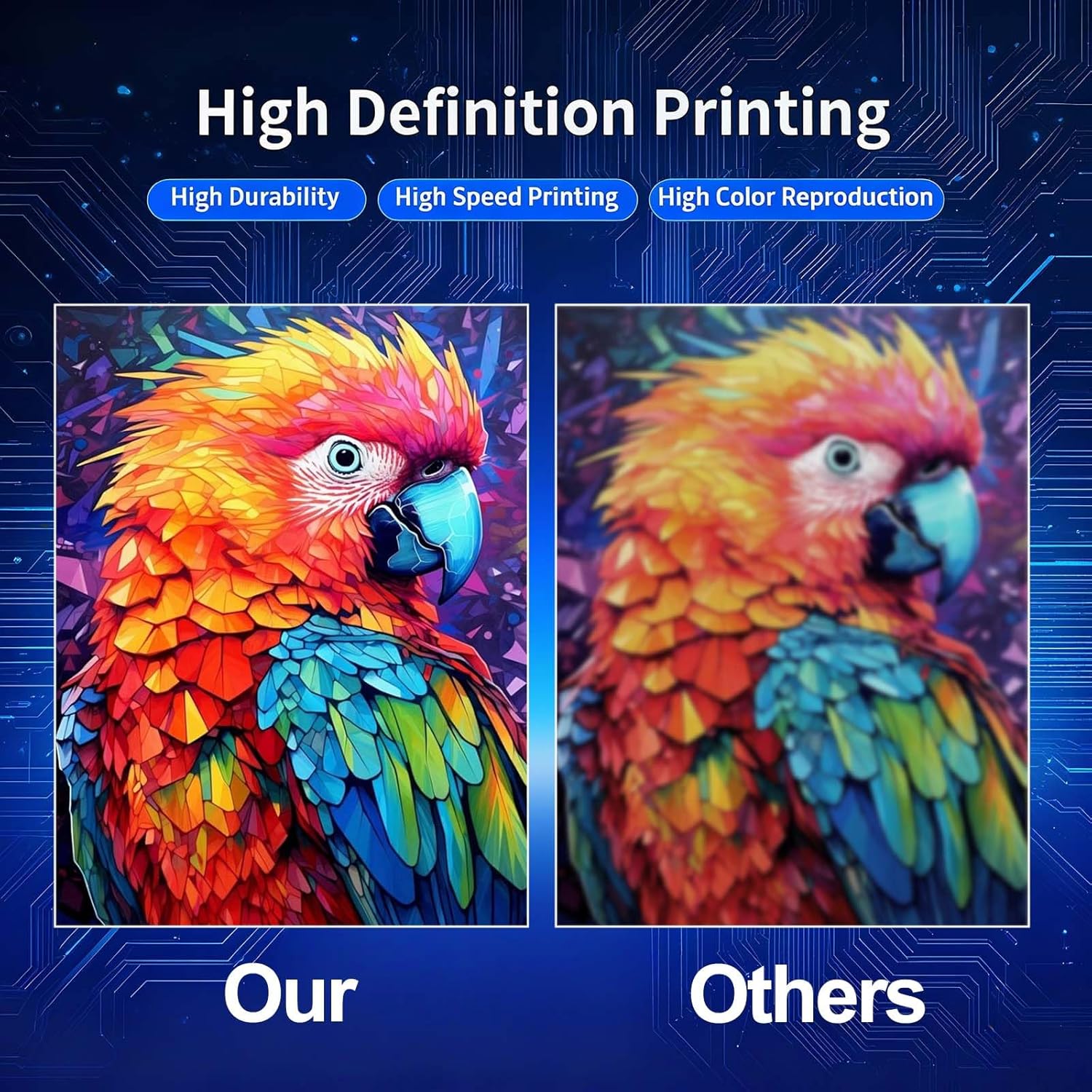 DTF Printer, A3 Width DTF Transfer Printing Machine Direct to Film Printers with White Ink Circulation System & Auto Clean for Dark and Light Clothing (Printer + Heat Press + Oven)