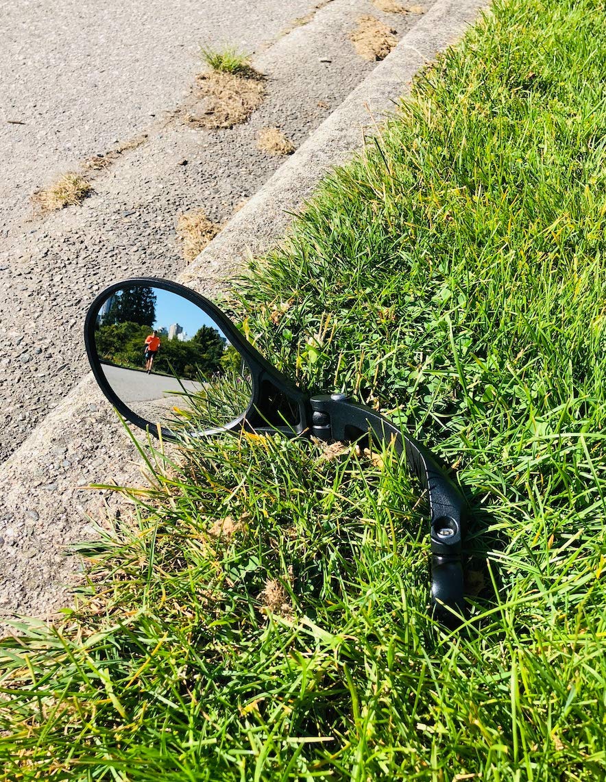Hafny Rétroviseur de vélo électrique approuvé E13, grand miroir de guidon de vélo, miroir de vélo en verre de qualité automobile HD, miroir de vélo résistant aux explosions