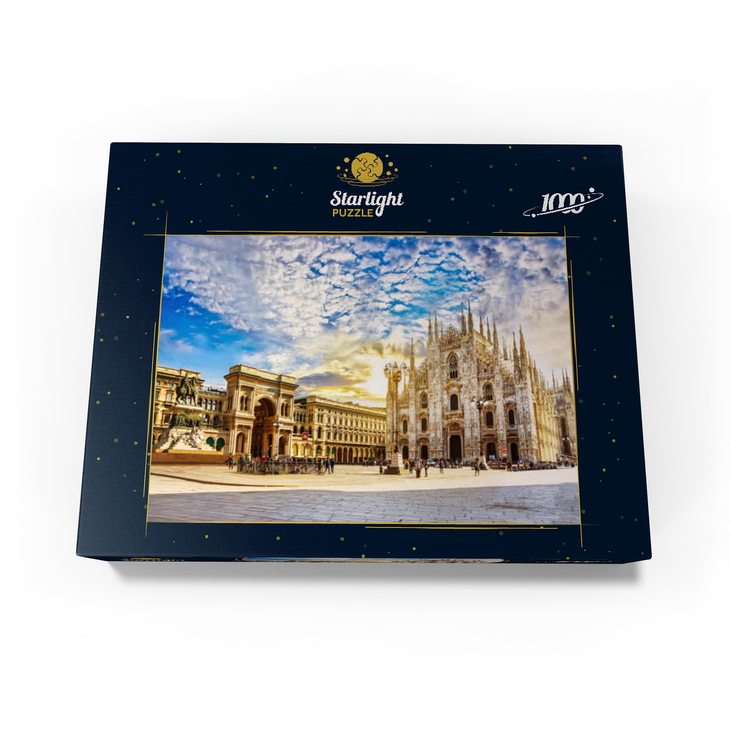 Puzzle da 1000 pezzi per adulti Duomo di Milano e Galleria Vittorio Emanuele, Milano, Italia