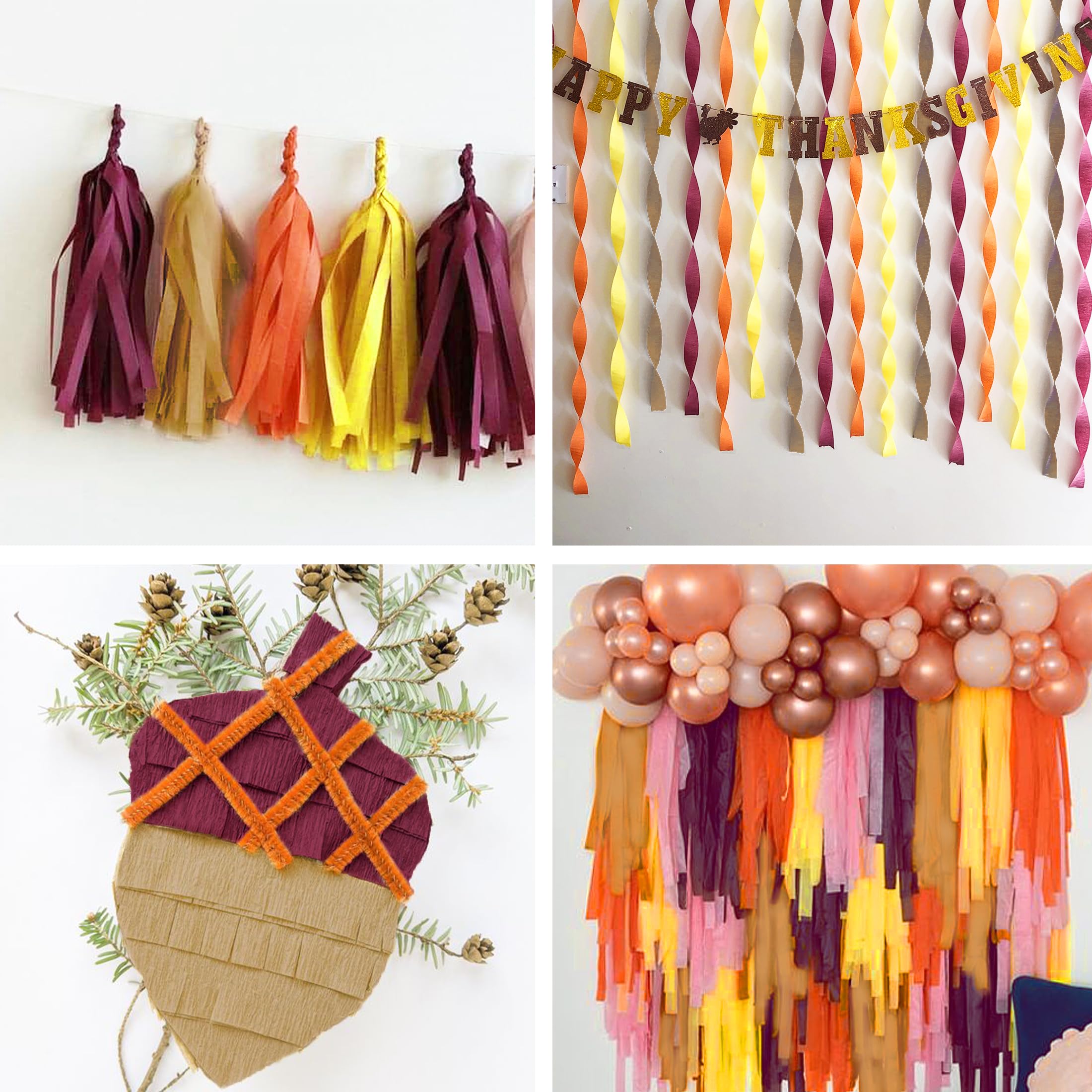 3 Rouleaux De Ruban Feuille D'érable - Décoration D'automne, Thanksgiving, DIY - 3