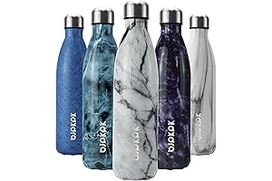 Mira 25 Oz Water Bottles with Straw