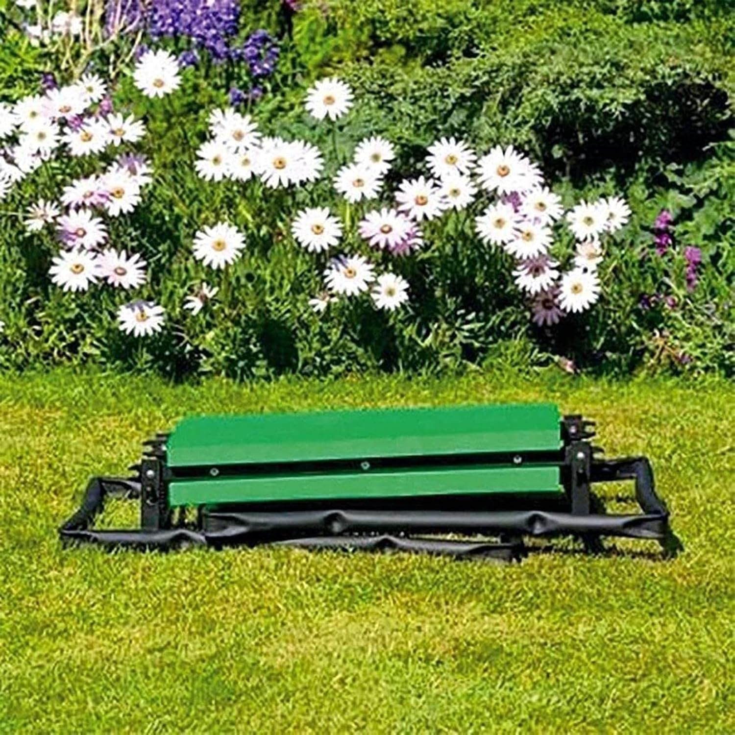 Kneeler Seat for Gardening Garden Kneeling Chair with Two Tool Bag ，Portable Gardening Stool Garden Kneeling Bench，Great Gardening Gift for Women and Men