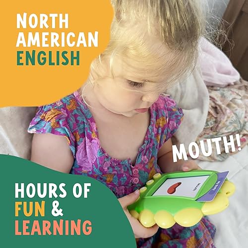 Miniatura 8 de Tarjetas didácticas parlantes para niños, lector de tarjetas educativas con 294 palabras y 6 canciones de guardería, divertidas actividades de