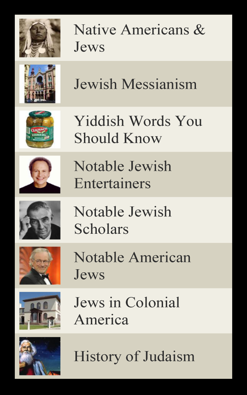Jewish Lists App on Amazon Appstore