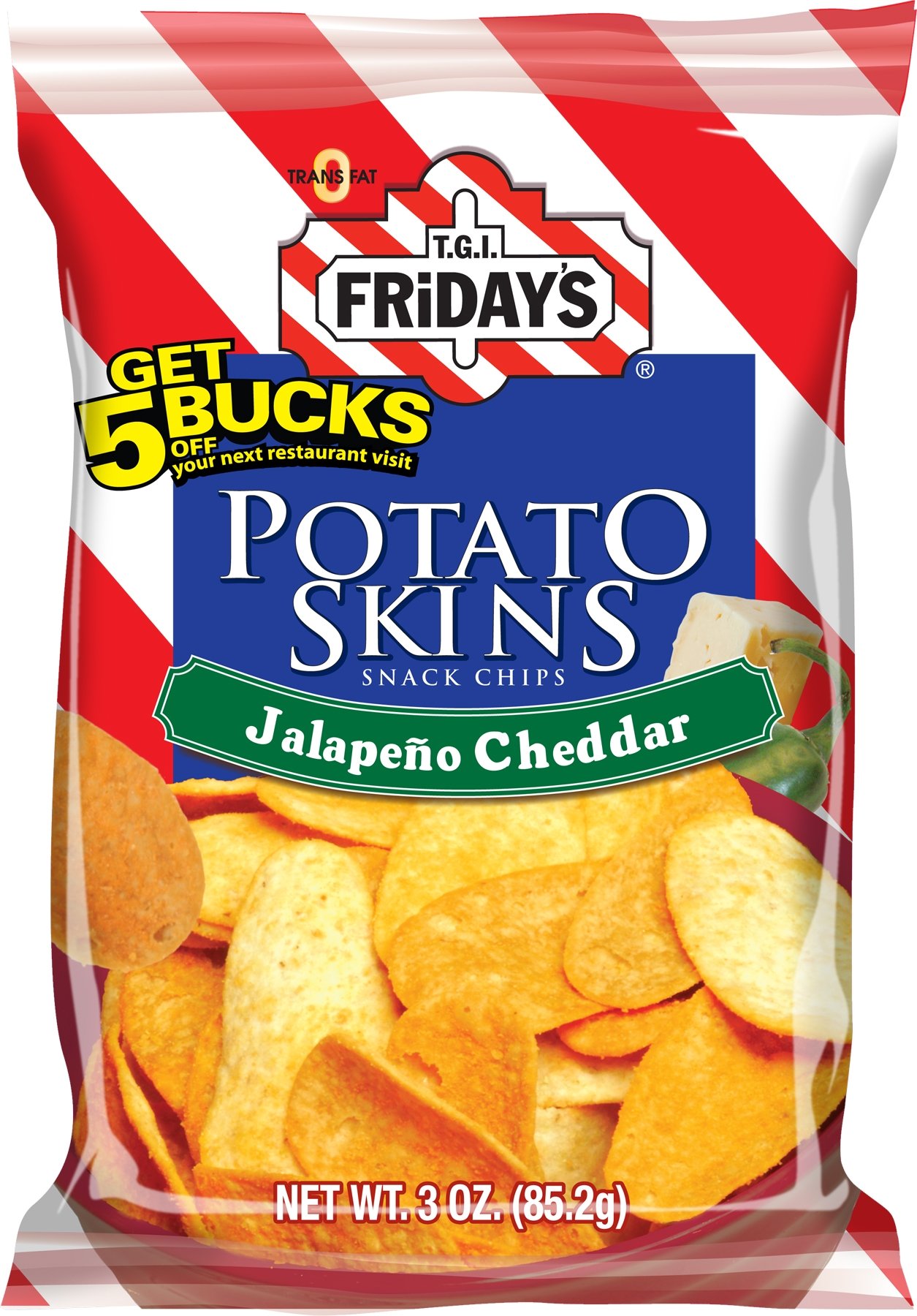 Amazon.com: T.G.I. Friday's Jalapeno Cheddar Potato Skins, 3-Ounce